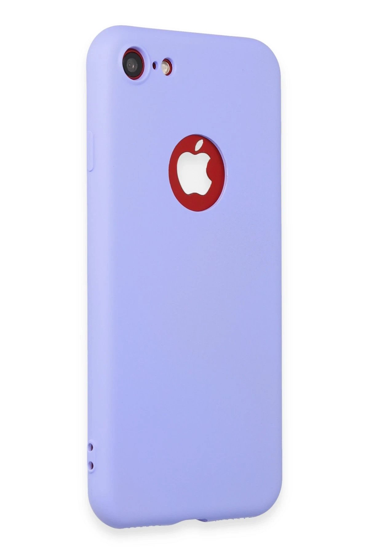 Newface iPhone 7 Kılıf First Silikon - Lila