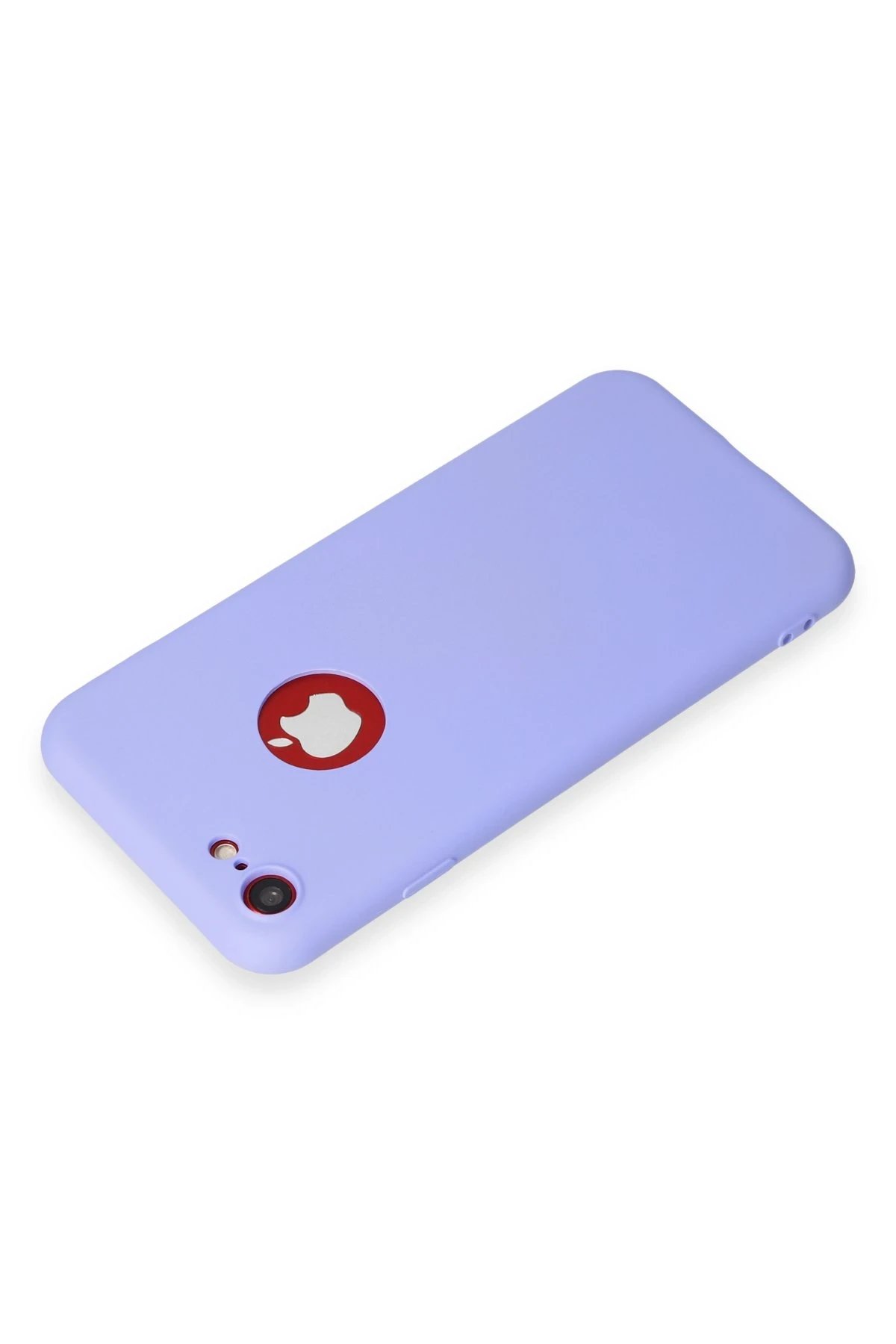 Newface iPhone 7 Kılıf First Silikon - Lila