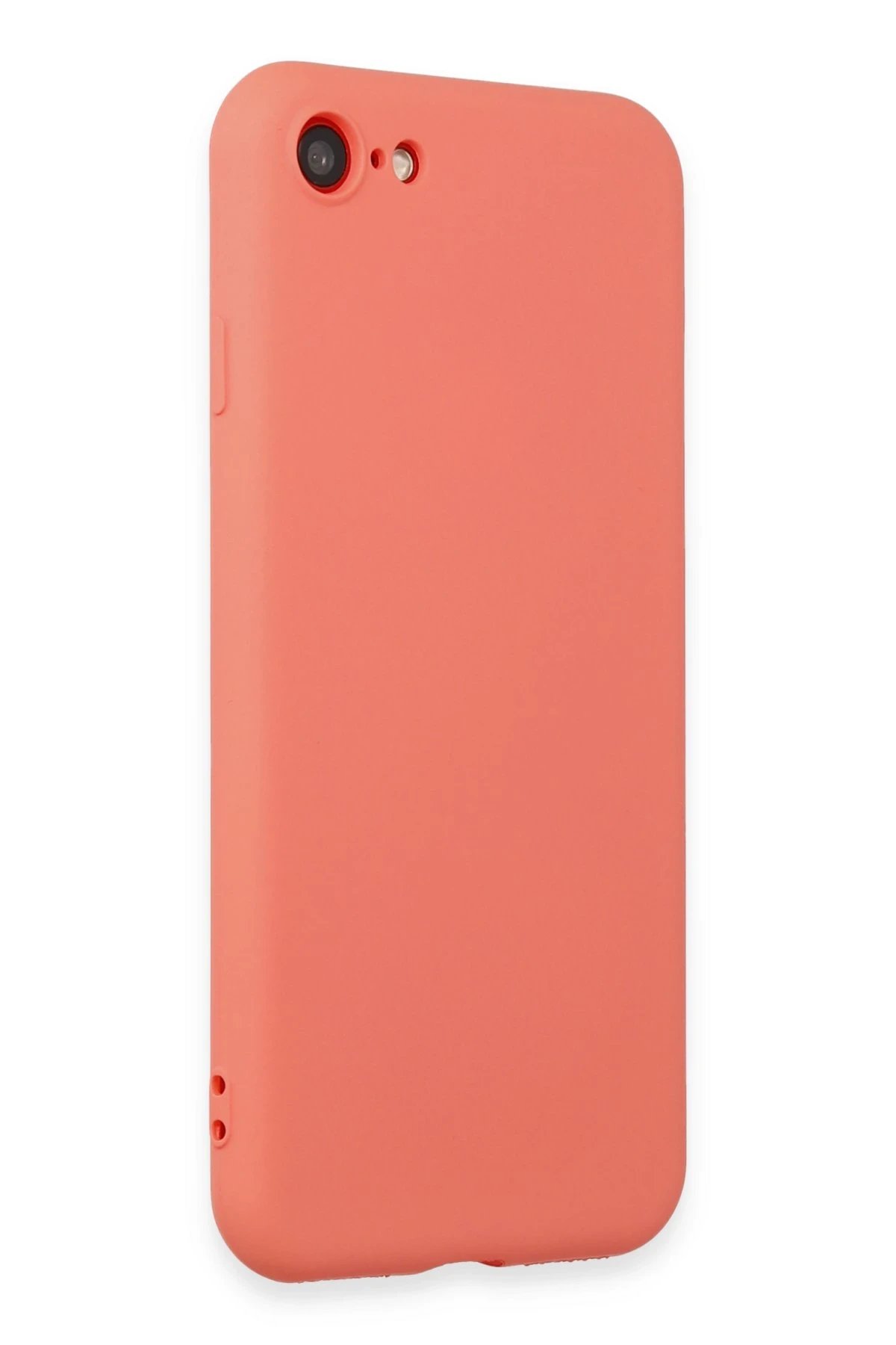 Newface iPhone 7 Kılıf First Silikon - Turuncu