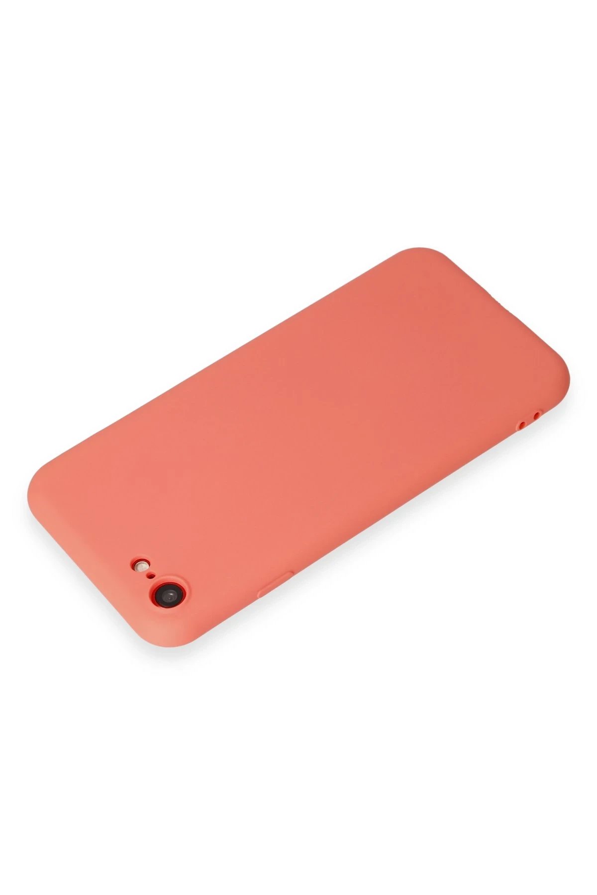 Newface iPhone 7 Kılıf First Silikon - Turuncu