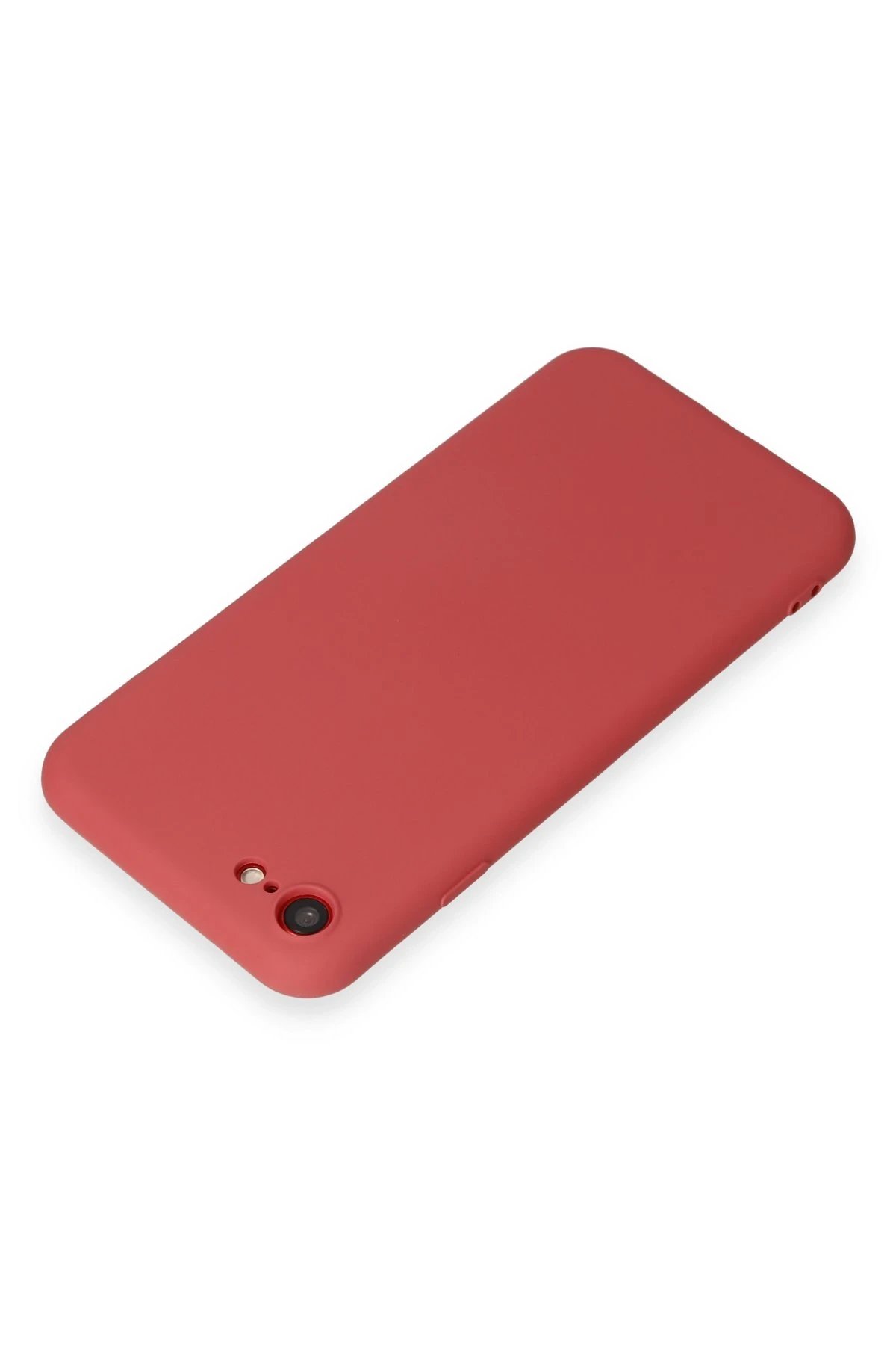 Newface iPhone 7 Kılıf First Silikon - Kiremit