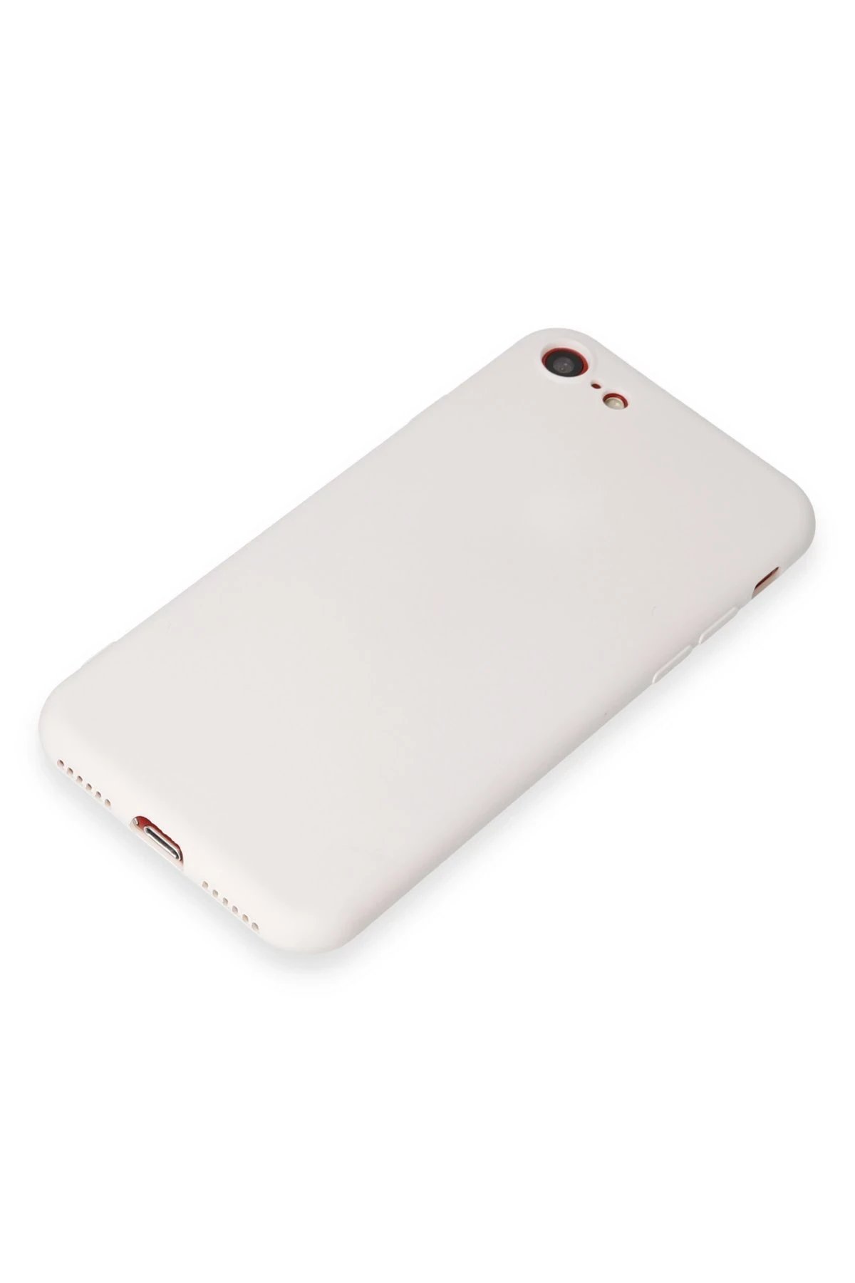 Newface iPhone 7 Kılıf First Silikon - Beyaz