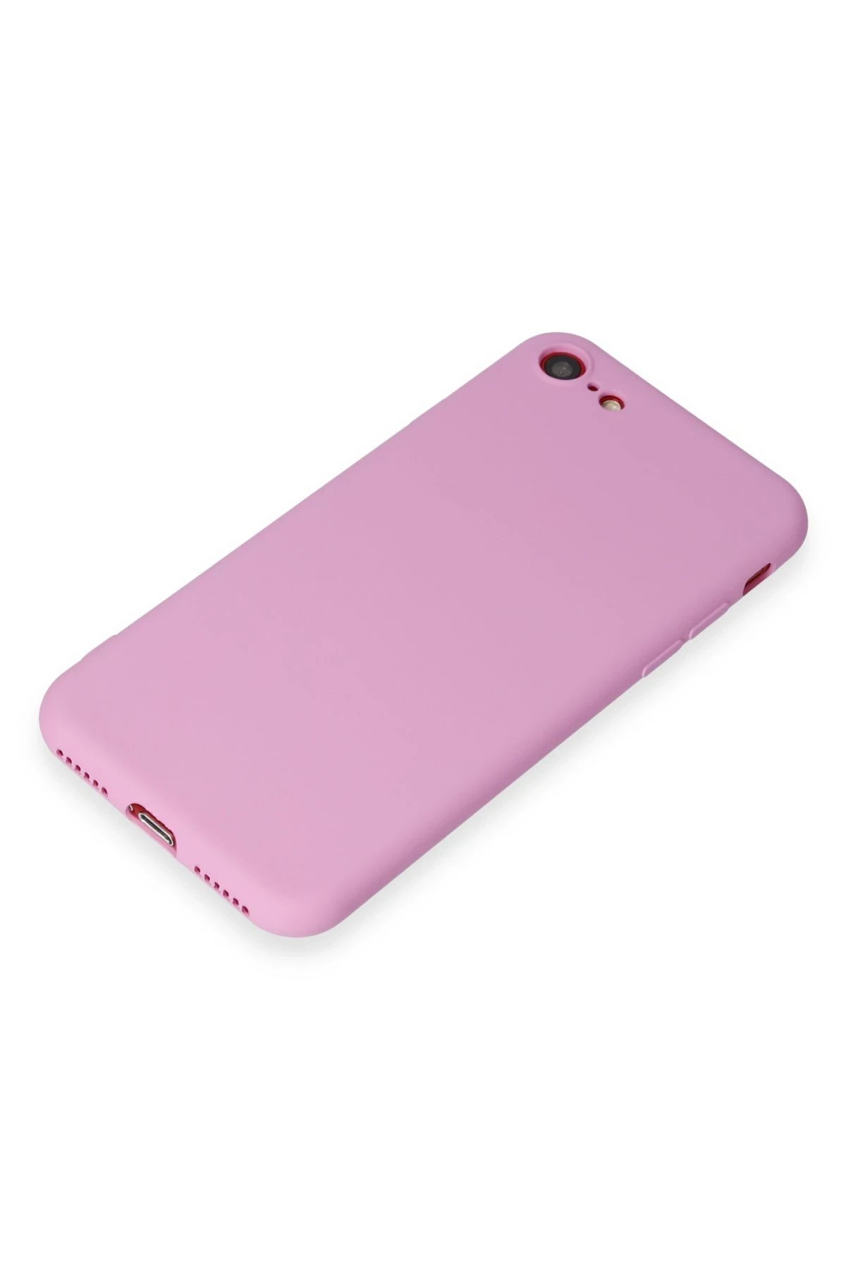 Newface iPhone 7 Kılıf First Silikon - Açık Mor