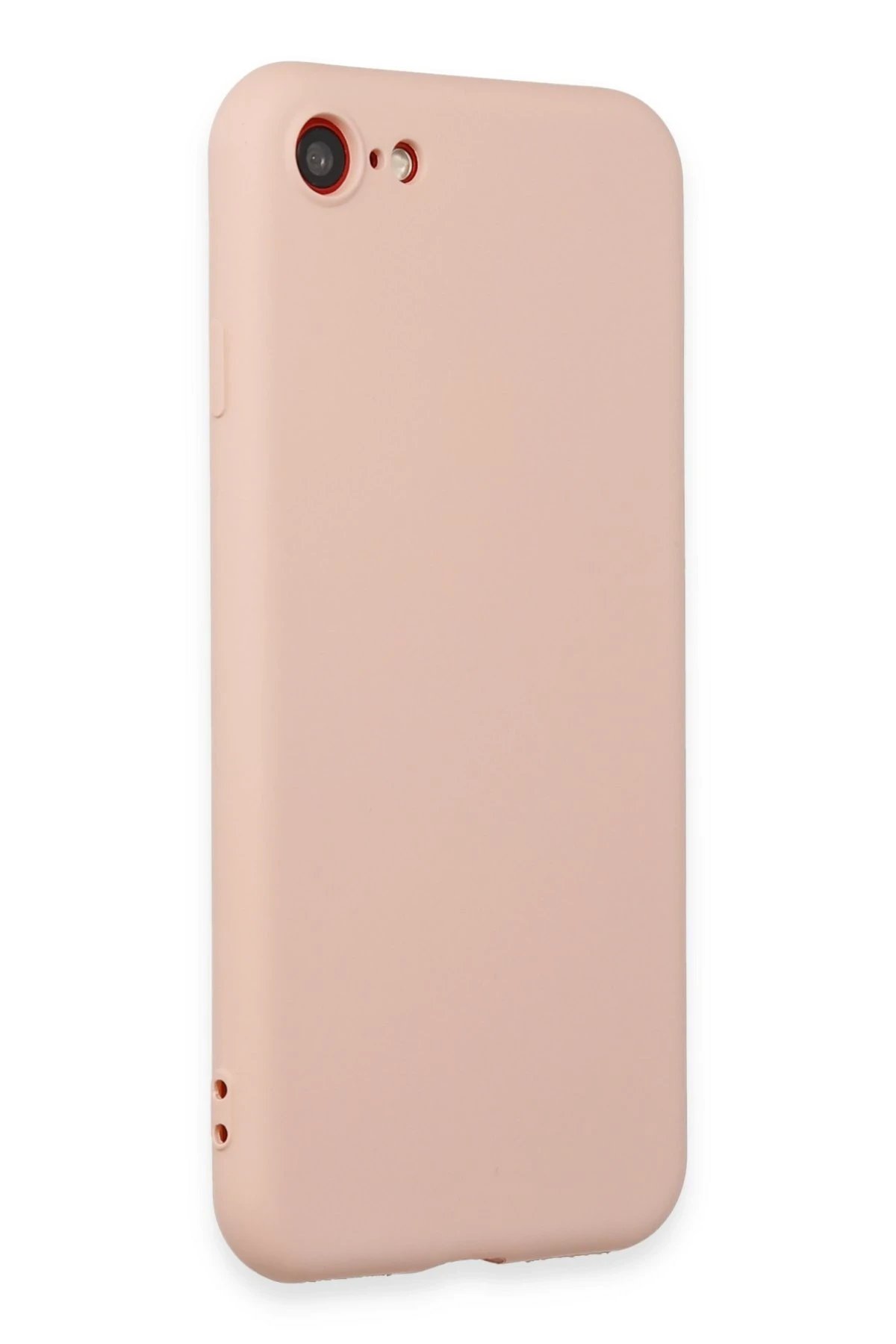 Newface iPhone 7 Kılıf First Silikon - Pudra