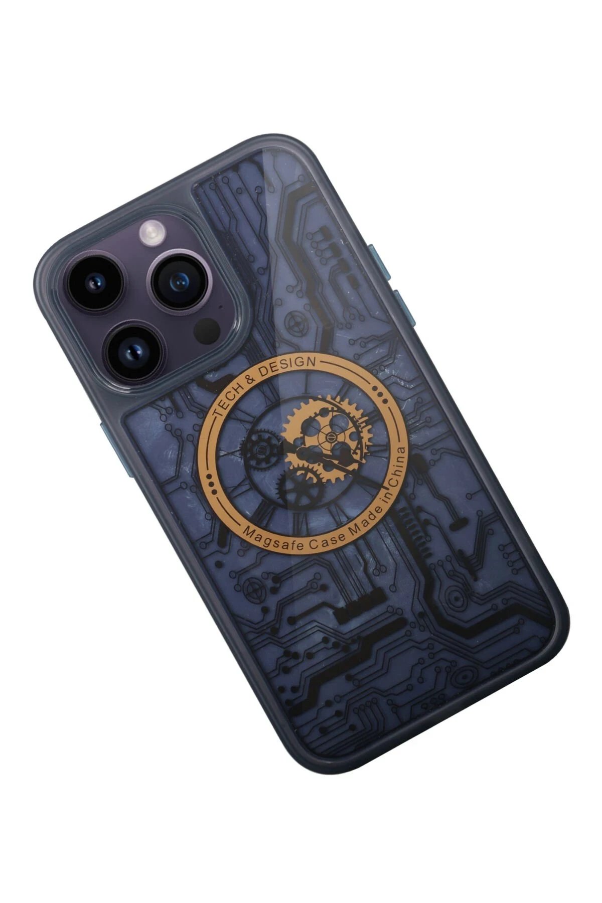 Newface iPhone 14 Pro Kılıf Magic Magneticsafe Silikon - Siyah