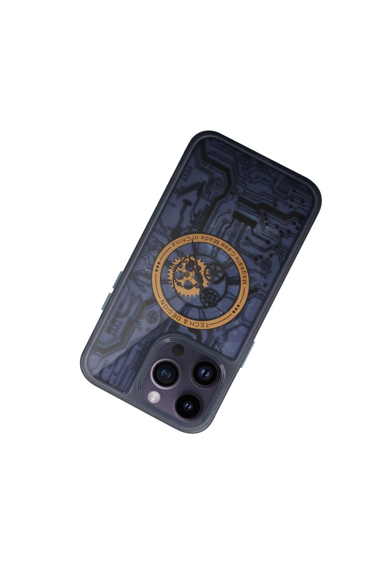 Newface iPhone 14 Pro Kılıf Magic Magneticsafe Silikon - Siyah