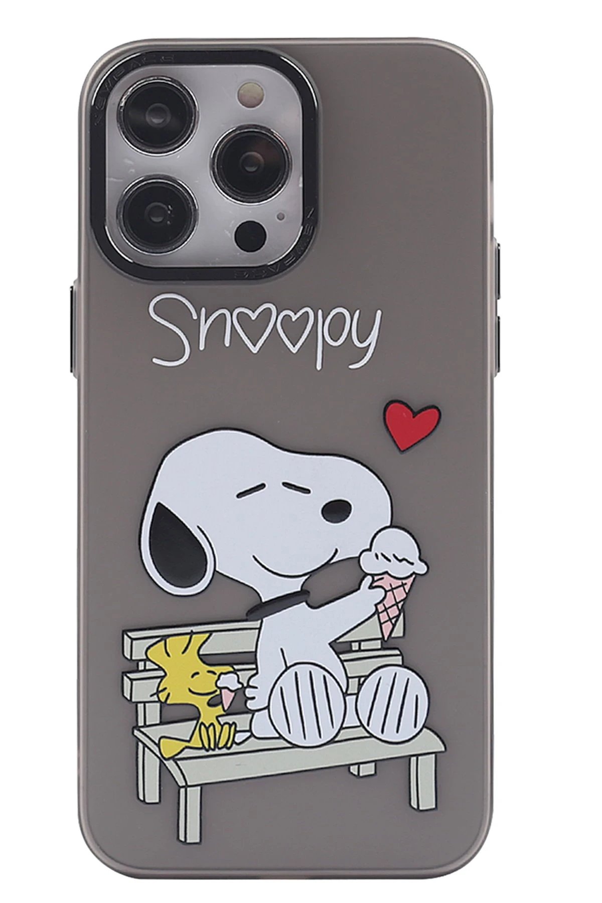 Newface iPhone 14 Pro Max Kılıf Prada Desenli Kapak - Prada Siyah - 2