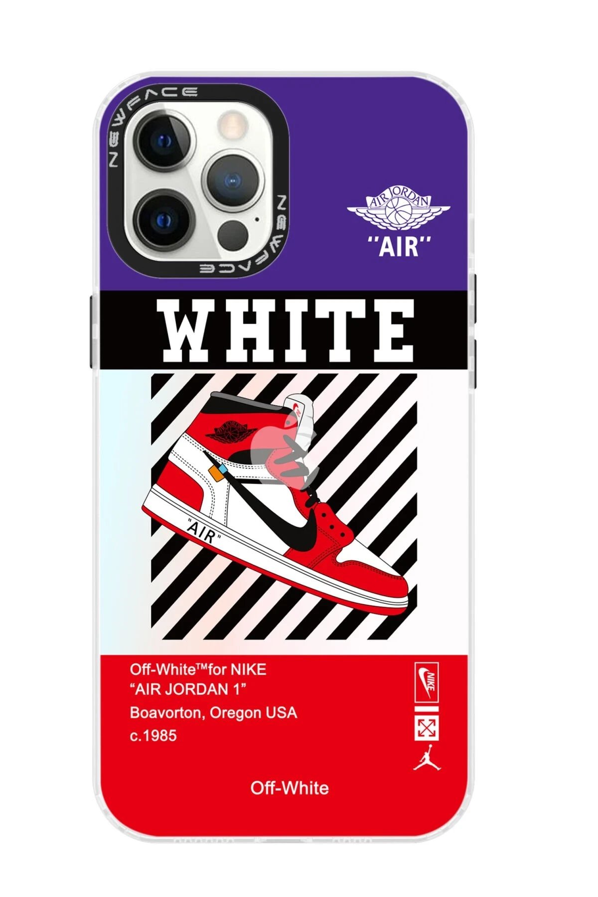 Newface iPhone 12 Pro Max Kılıf Estoril Desenli Kapak - Estoril - 12