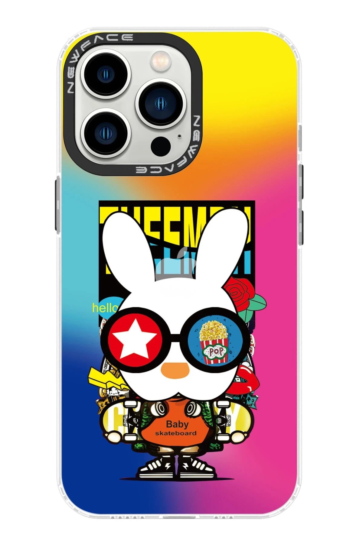 Newface iPhone 13 Pro Kılıf Estoril Desenli Kapak - Estoril - 10