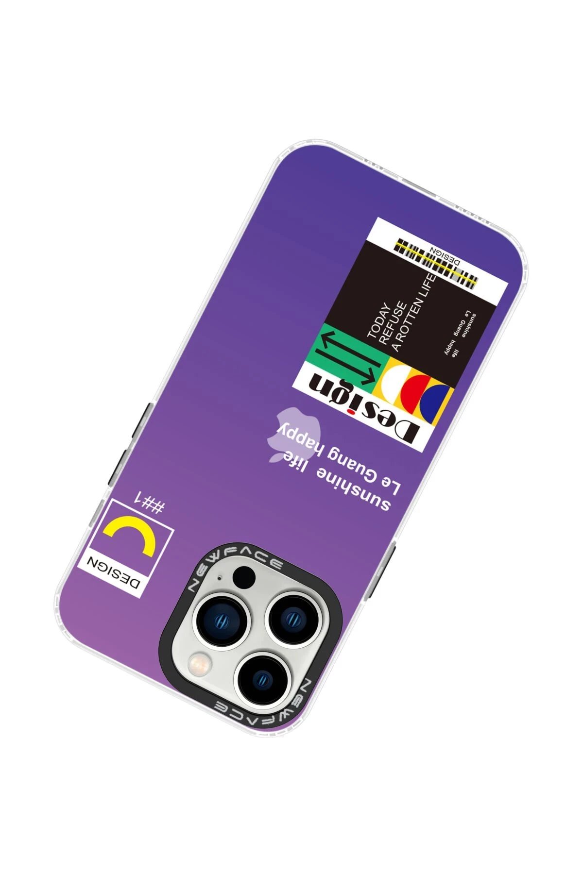 Newface iPhone 13 Pro Max Kılıf Estoril Desenli Kapak - Estoril - 4