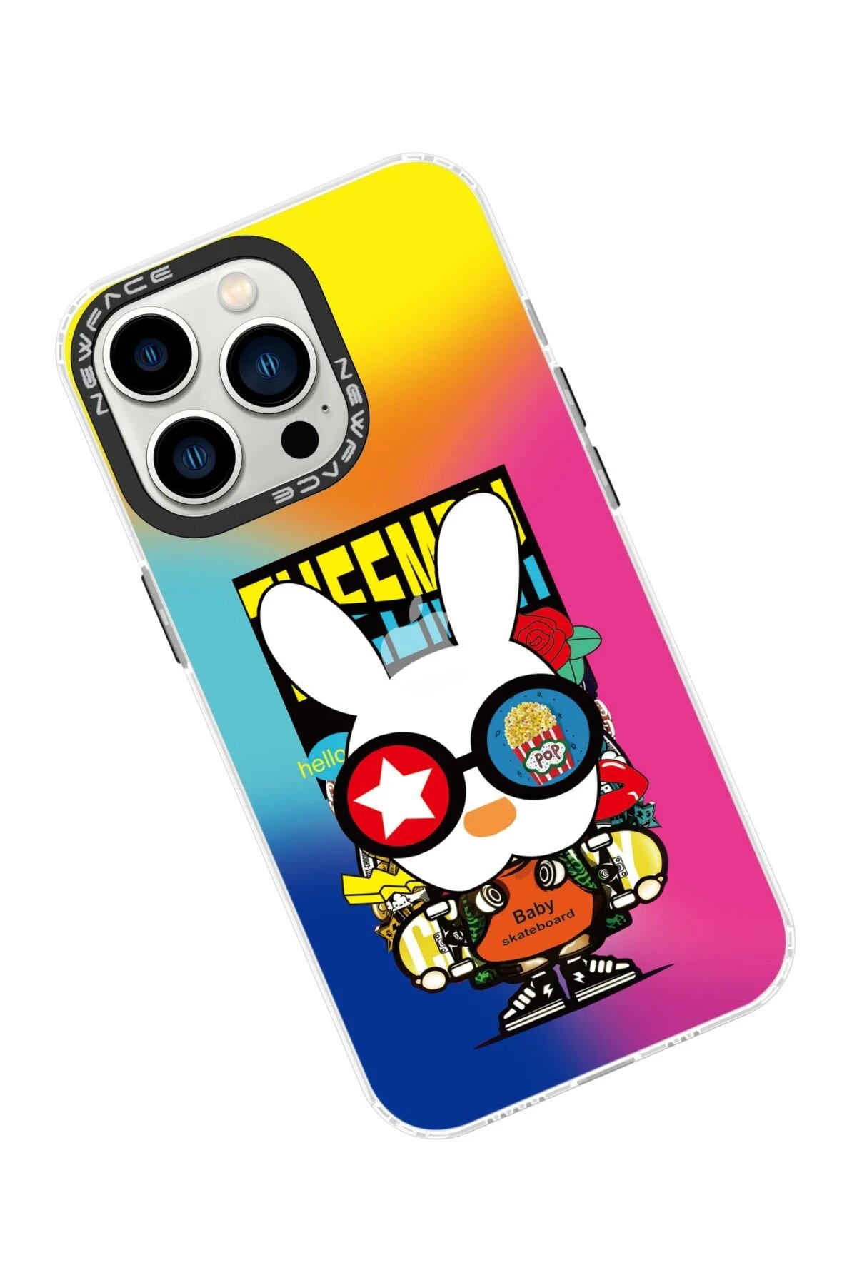 Newface iPhone 13 Pro Max Kılıf Estoril Desenli Kapak - Estoril - 10