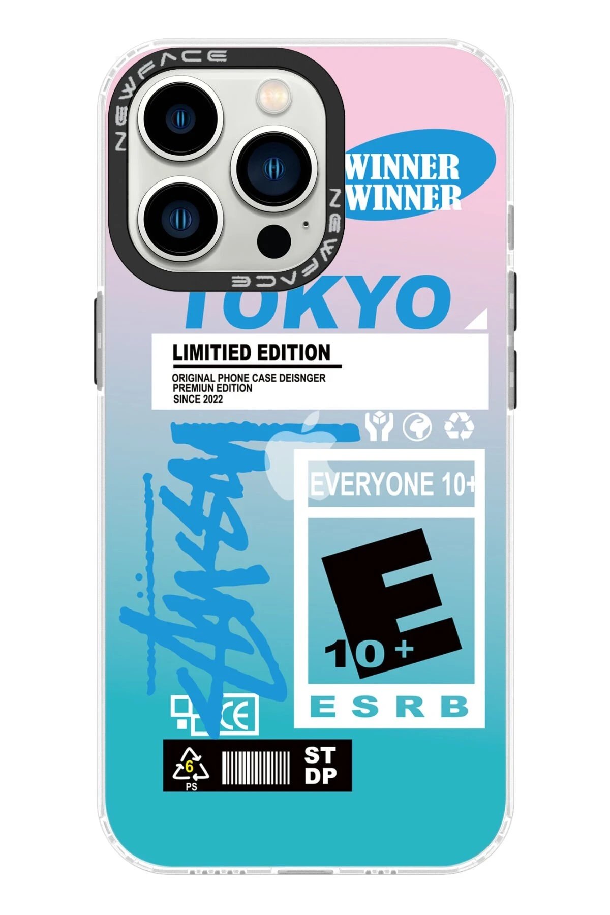 Newface iPhone 14 Pro Kılıf Estoril Desenli Kapak - Estoril - 1