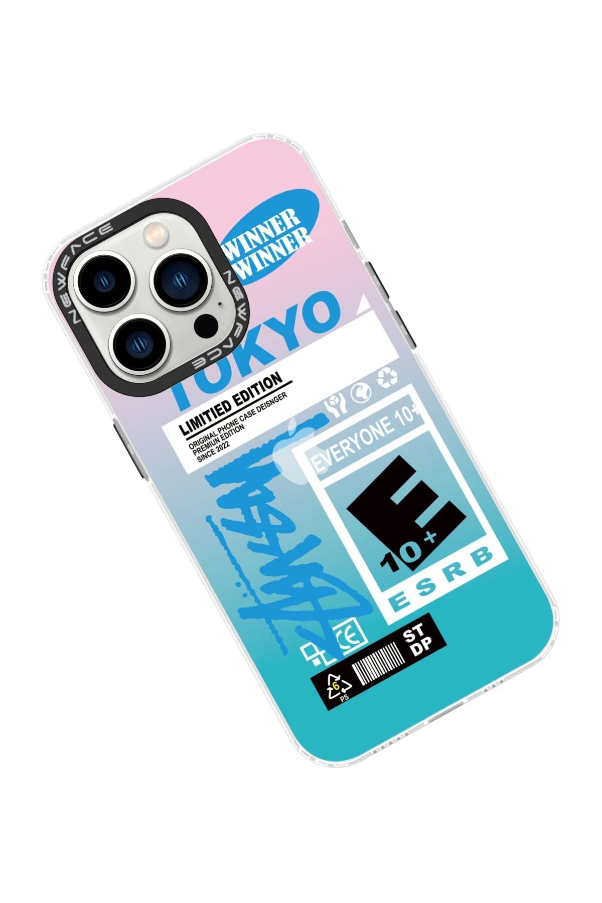 Newface iPhone 14 Pro Kılıf Estoril Desenli Kapak - Estoril - 1