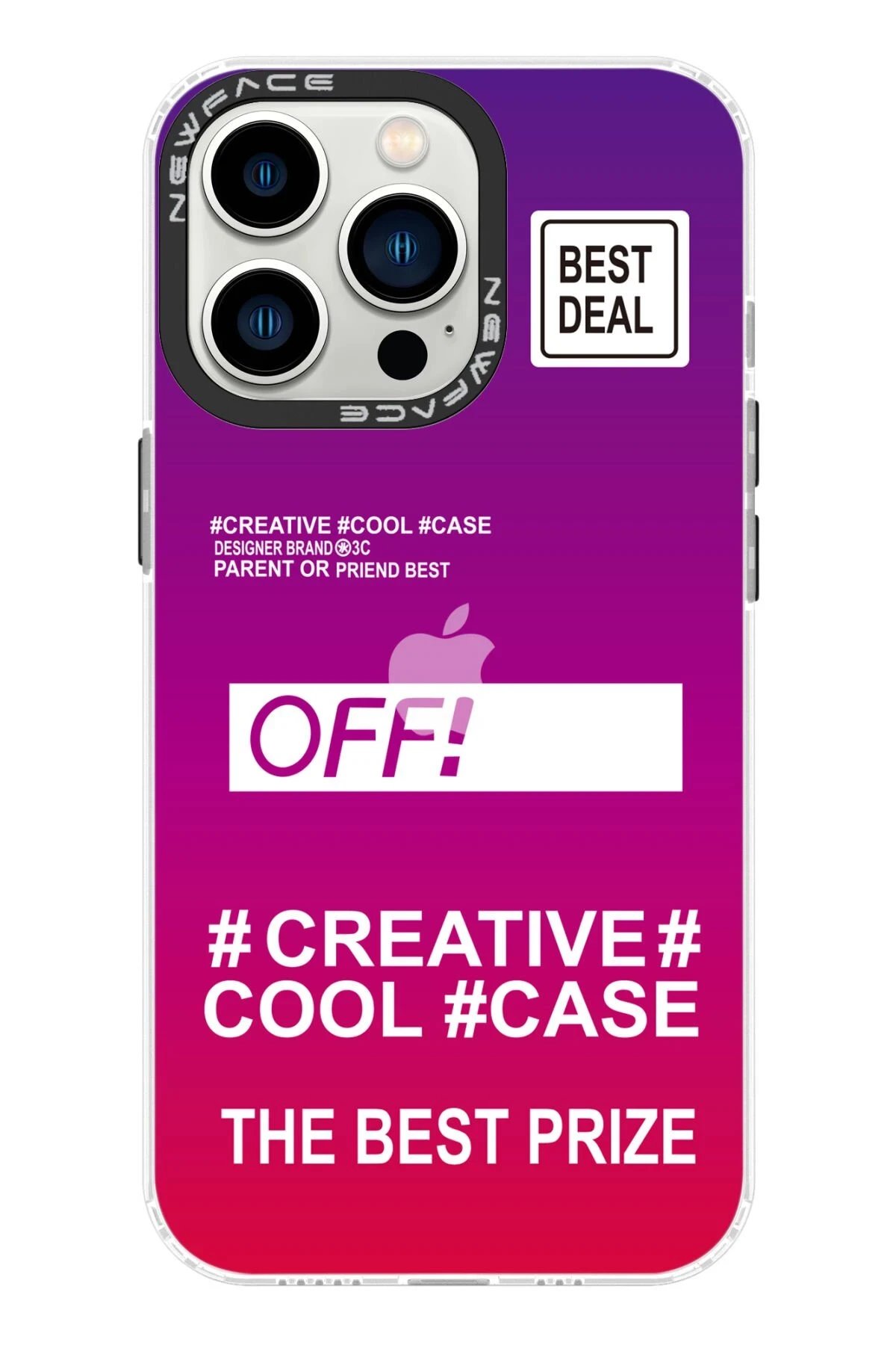 Newface iPhone 14 Pro Kılıf Estoril Desenli Kapak - Estoril - 9