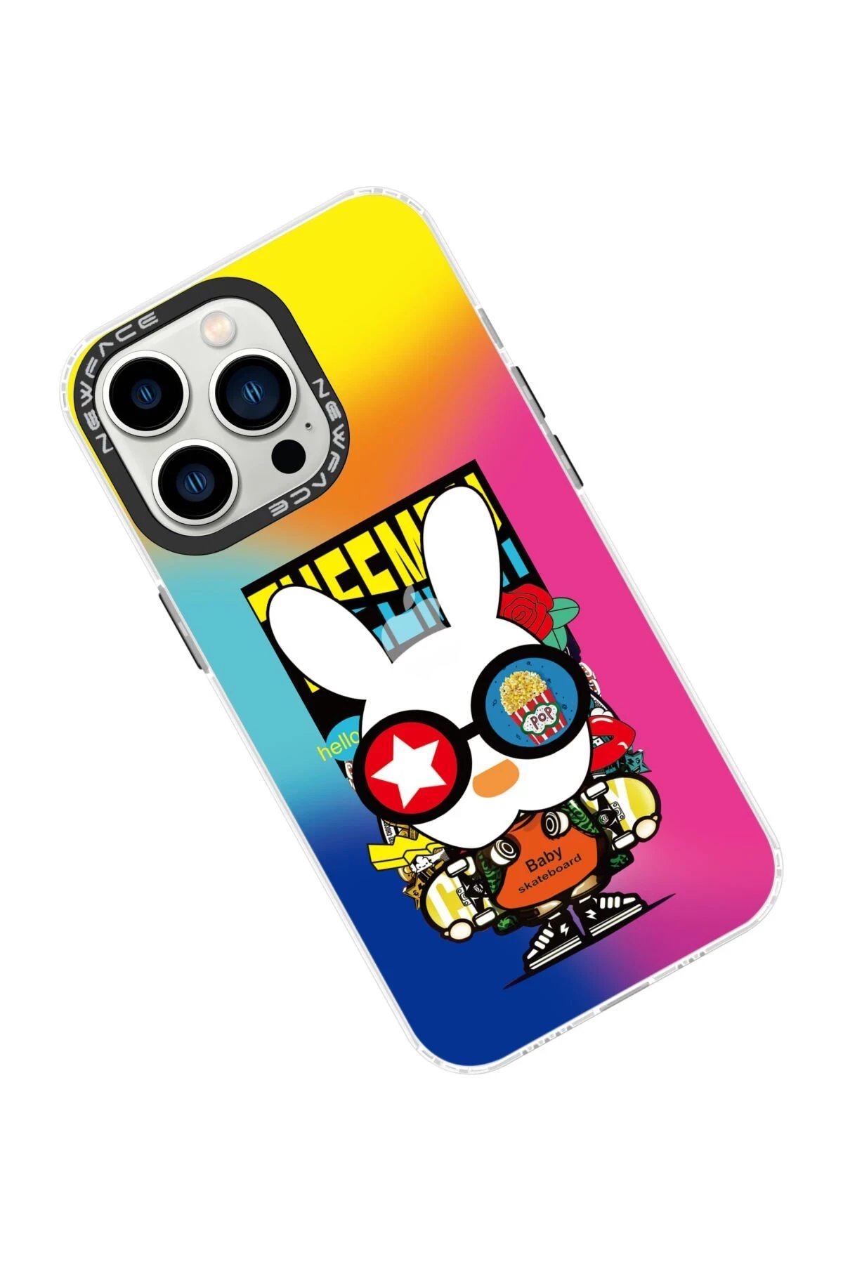 Newface iPhone 14 Pro Kılıf Estoril Desenli Kapak - Estoril - 10