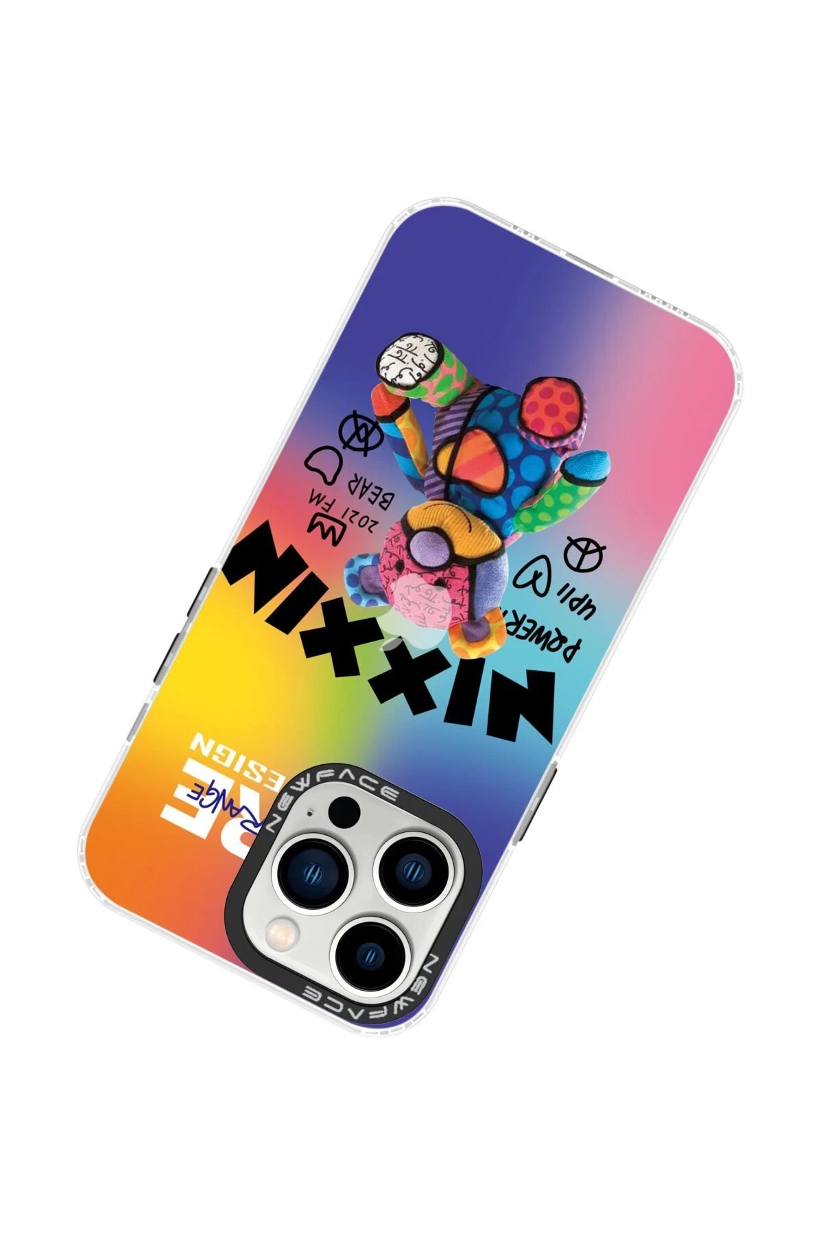 Newface iPhone 14 Pro Kılıf Estoril Desenli Kapak - Estoril - 11