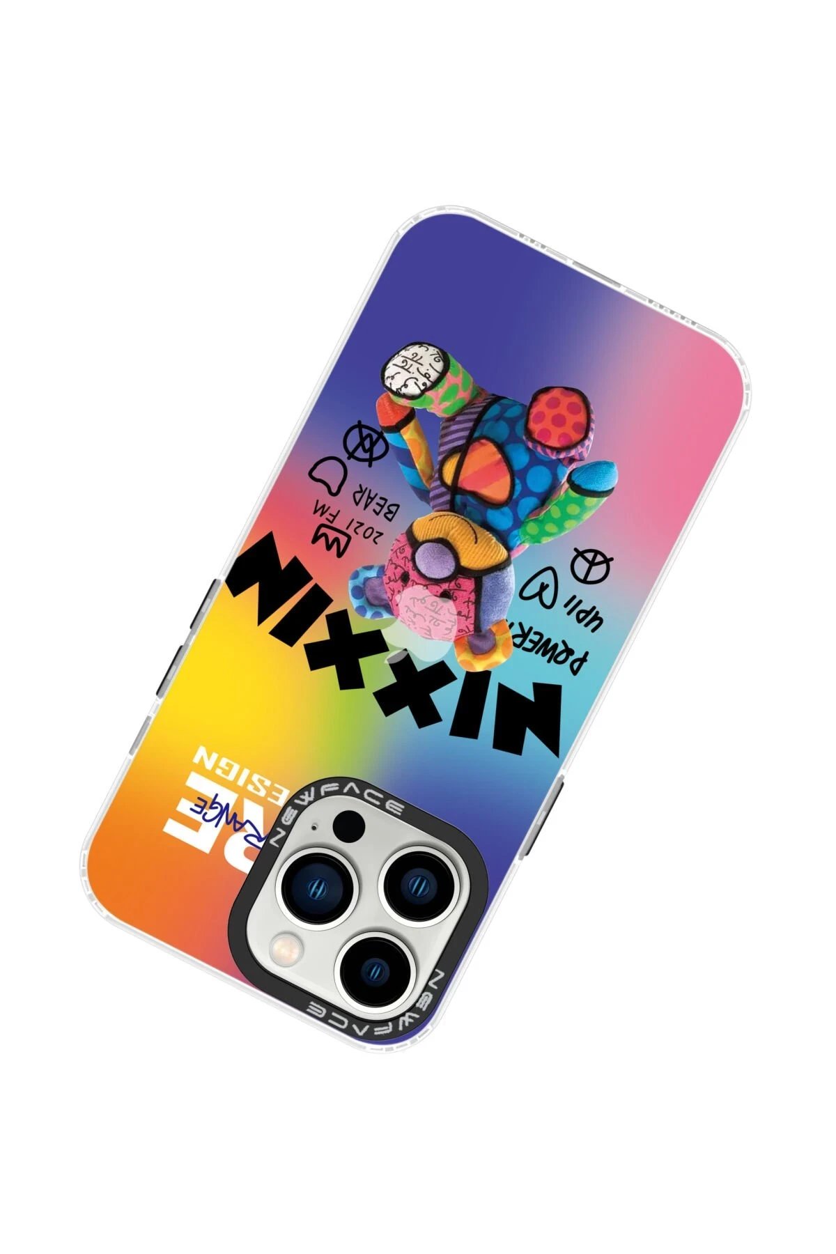 Newface iPhone 14 Pro Max Kılıf Estoril Desenli Kapak - Estoril - 11