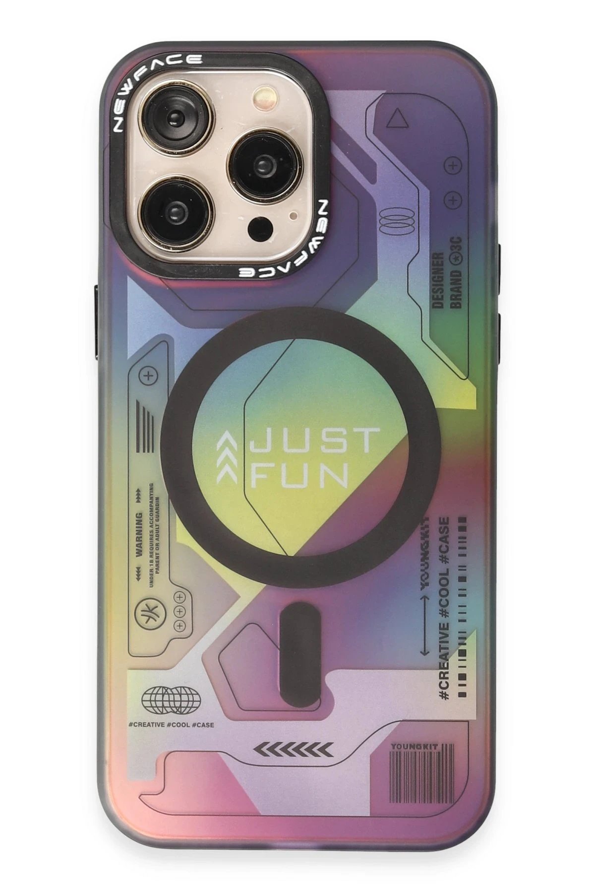 Newface iPhone 15 Pro Kılıf Venüs Magneticsafe Desenli Kapak - Venüs - 2