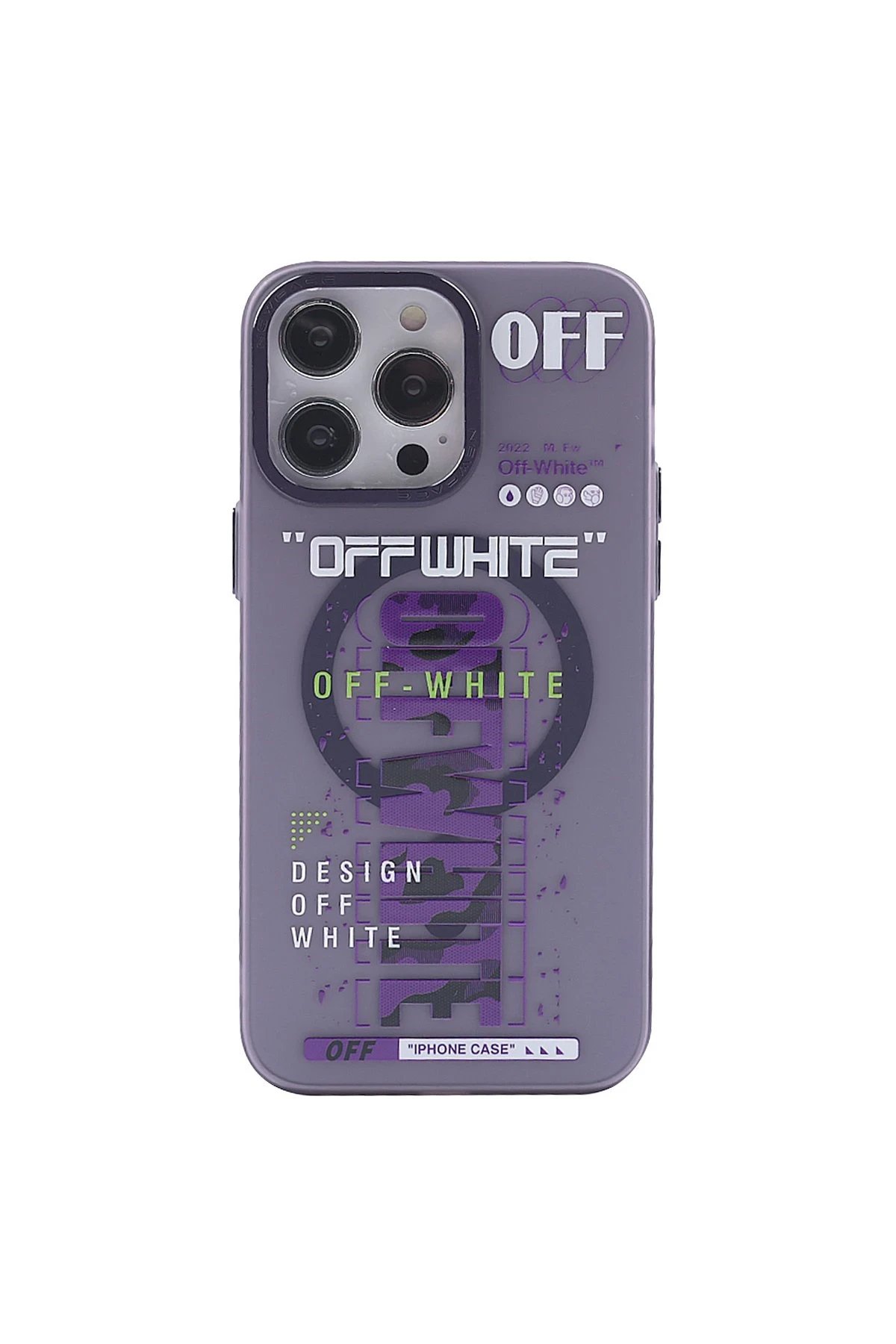 Newface iPhone 12 Pro Max Kılıf Apollo Magneticsafe Desenli Kapak - Apollo Mor - 3