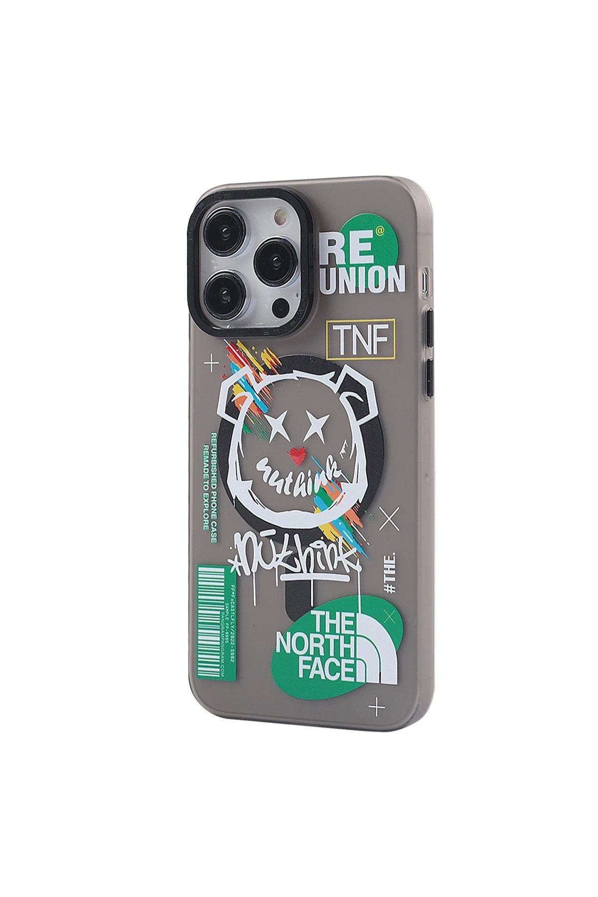 Newface iPhone 13 Pro Kılıf Apollo Magneticsafe Desenli Kapak - Apollo Siyah - 2