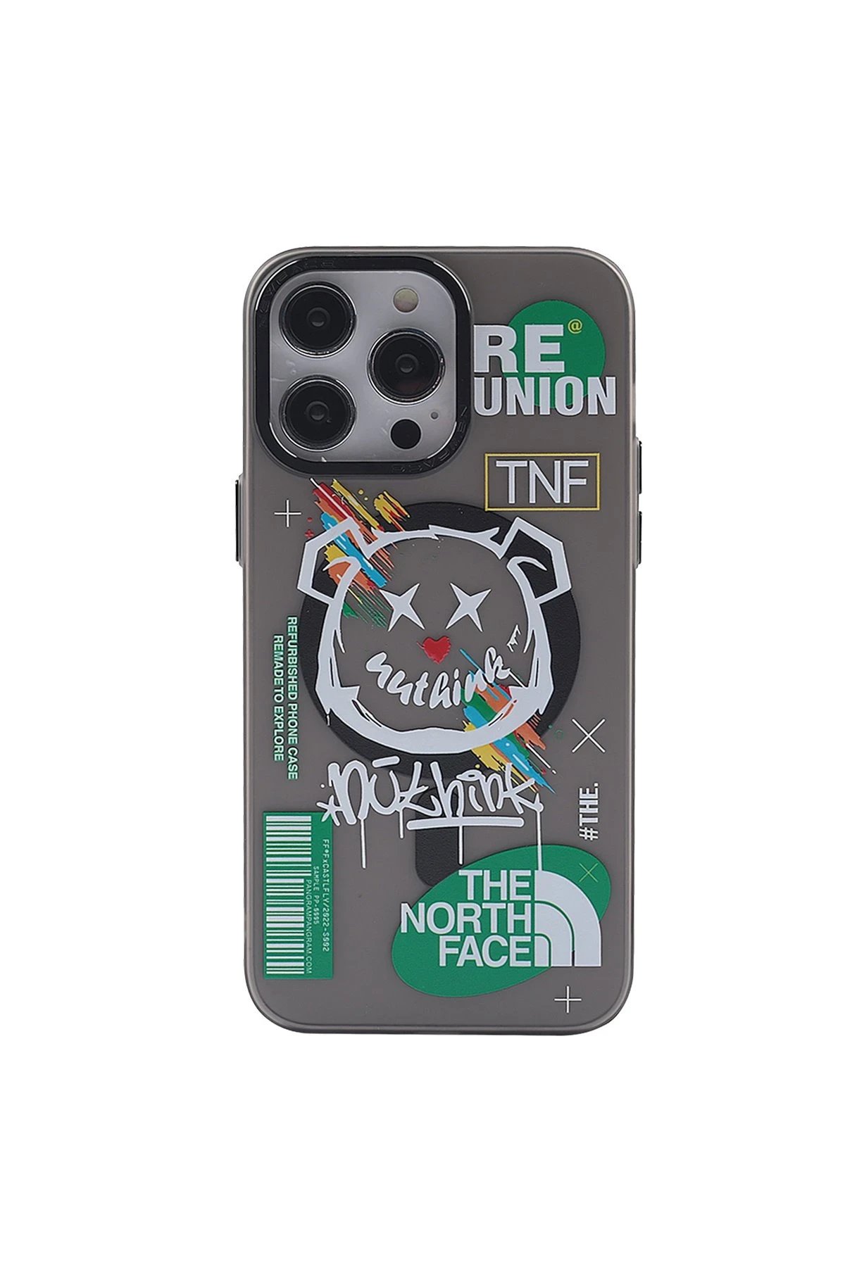 Newface iPhone 13 Pro Kılıf Apollo Magneticsafe Desenli Kapak - Apollo Siyah - 2