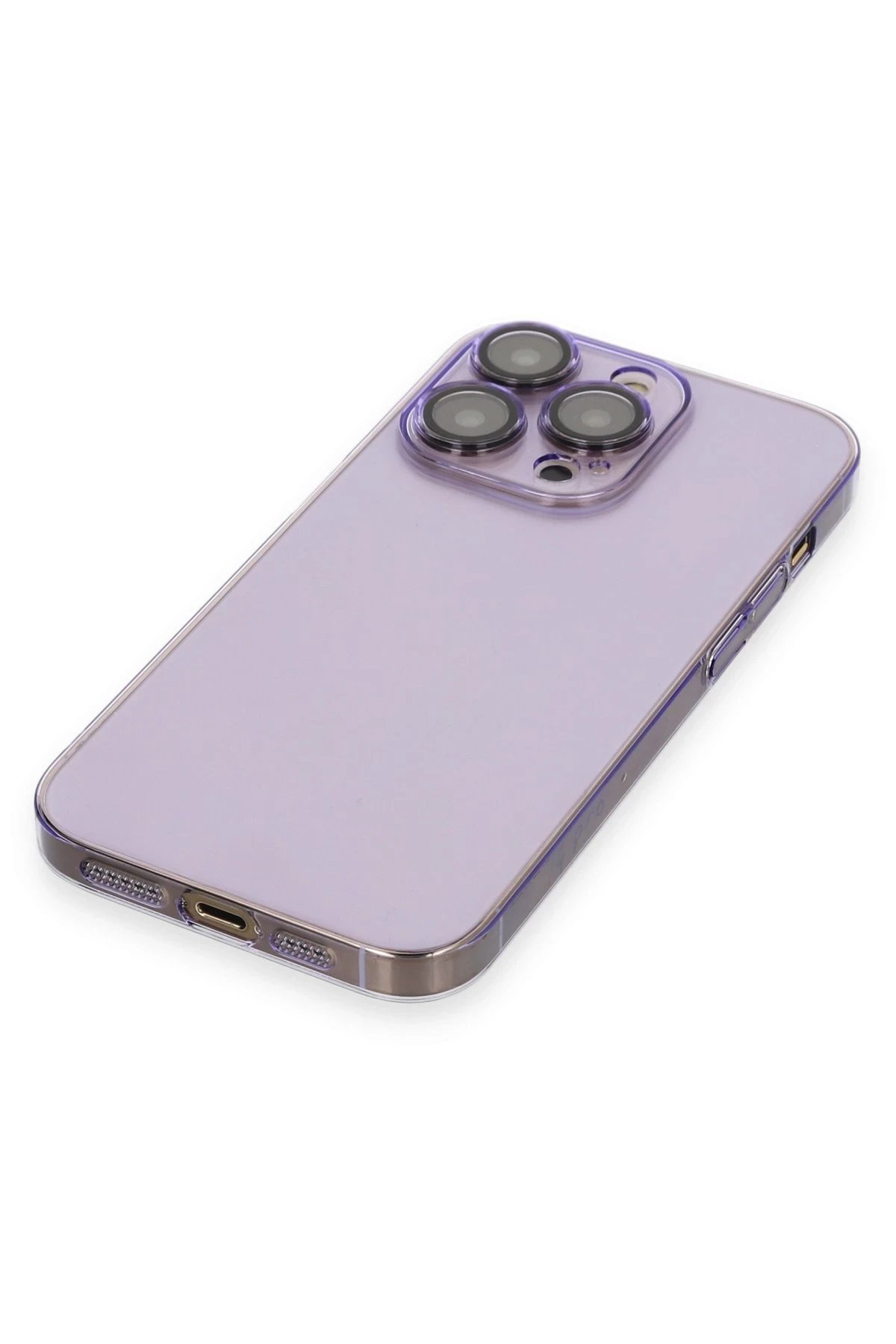 Newface iPhone 13 Pro Kılıf Armada Lensli Kapak - Lila