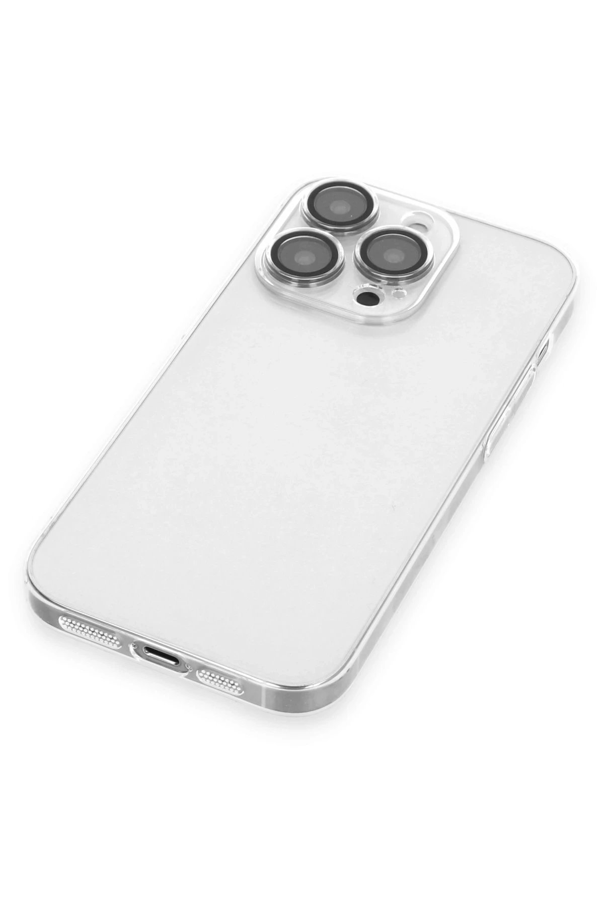 Newface iPhone 13 Pro Max Kılıf Armada Lensli Kapak - Şeffaf