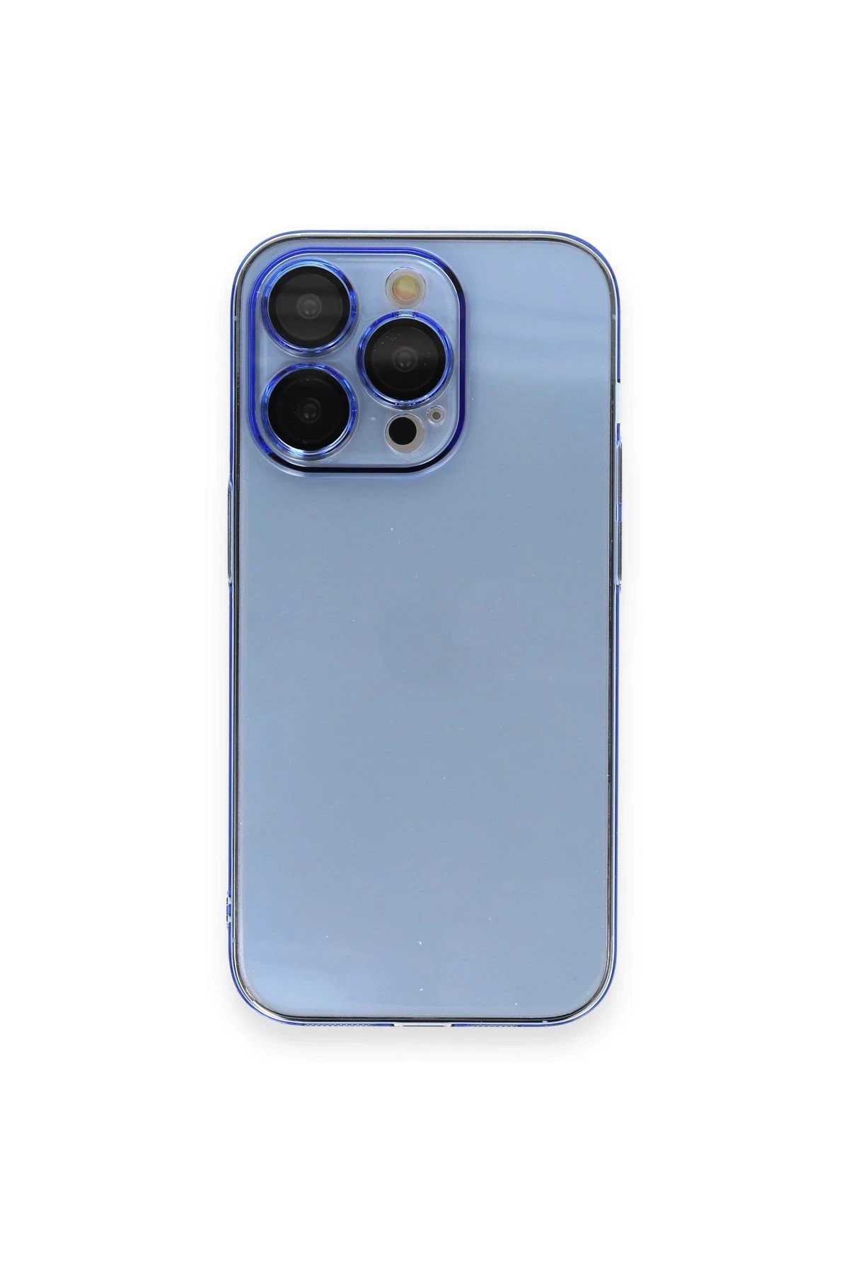 Newface iPhone 14 Pro Max Kılıf Armada Lensli Kapak - Sierra Blue