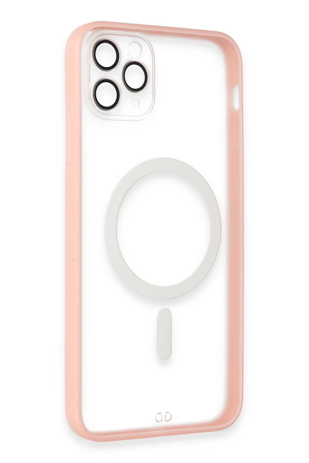 Newface iPhone 11 Pro Max Kılıf Grand Magneticsafe Kapak - Pembe