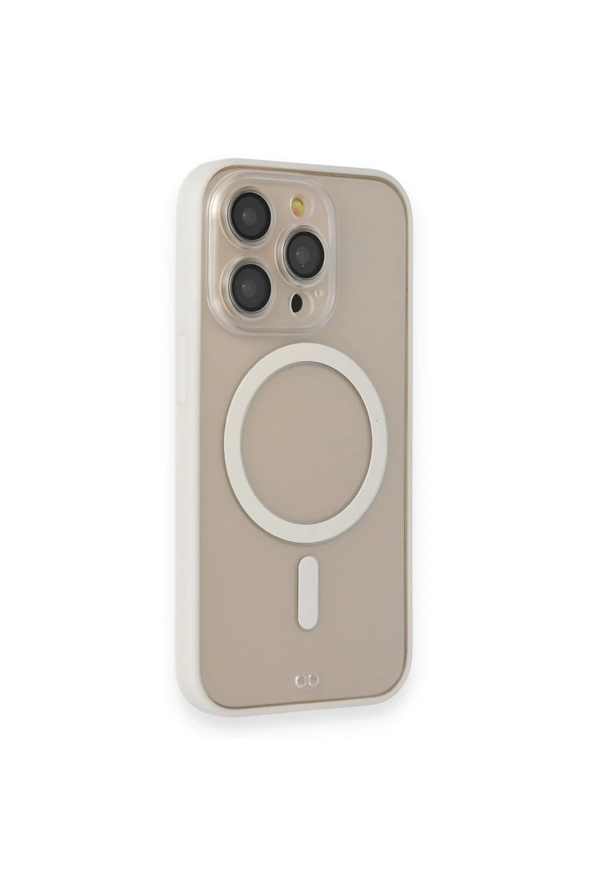 Newface iPhone 14 Pro Kılıf Grand Magneticsafe Kapak - Beyaz