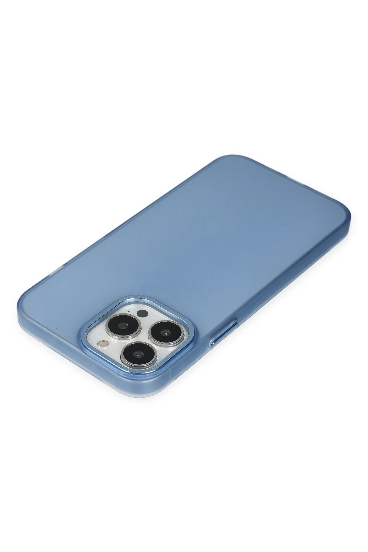 Newface iPhone 13 Pro Kılıf Modos Metal Kapak - Mavi