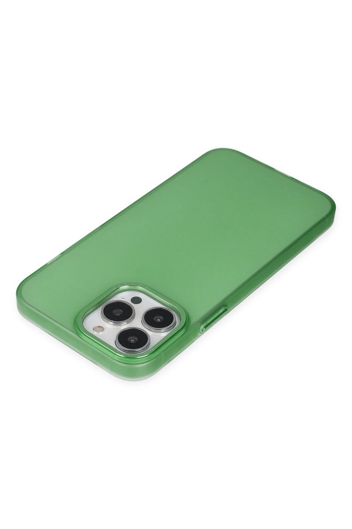 Newface iPhone 13 Pro Kılıf Modos Metal Kapak - Koyu Yeşil