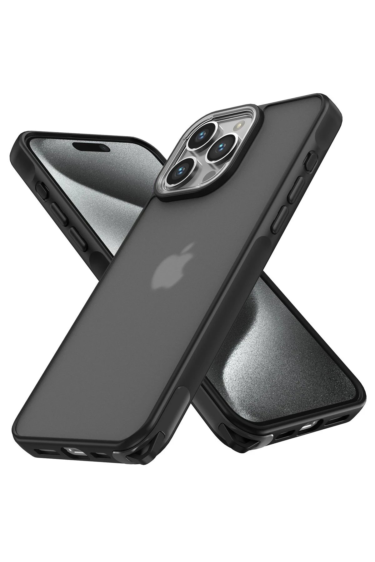 Newface iPhone 14 Pro Kılıf Elegant Kapak - Siyah