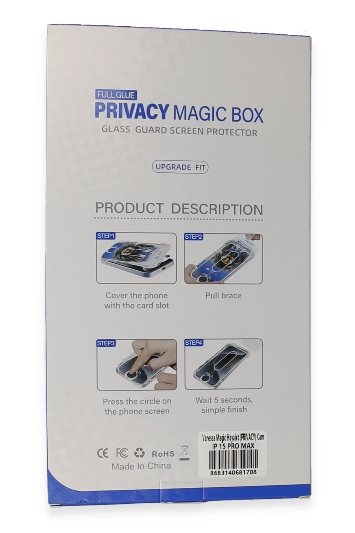 Newface iPhone 15 Pro Max Vanessa Magic Hayalet Cam