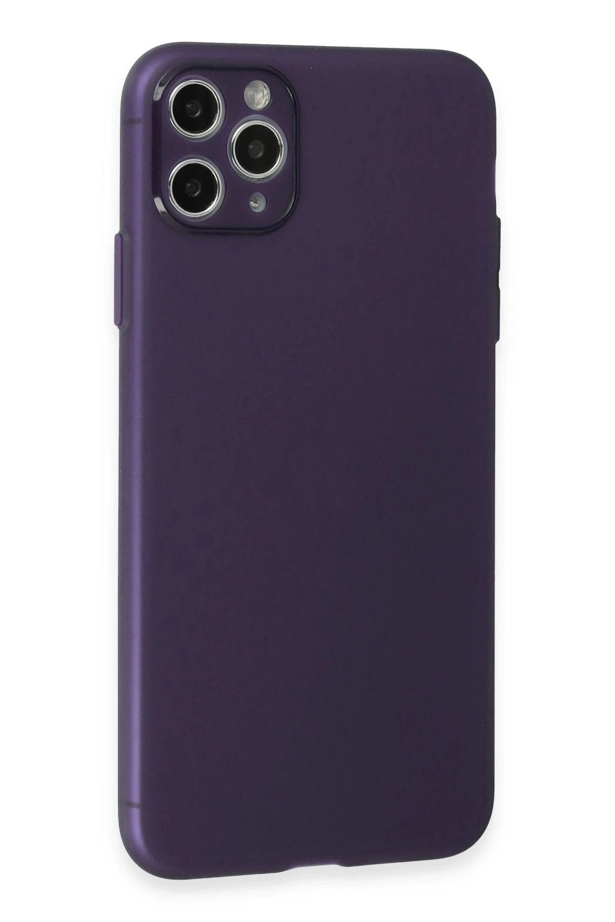 Newface iPhone 11 Pro Kılıf Puma Silikon - Koyu Mor