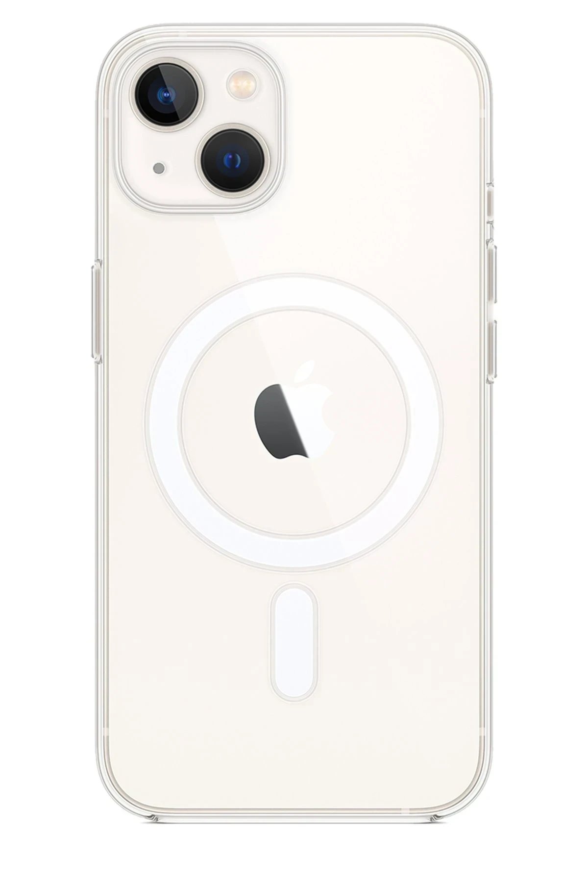 Newface iPhone 15 Plus Kılıf Pc Real Magsafe Kapak - Şeffaf