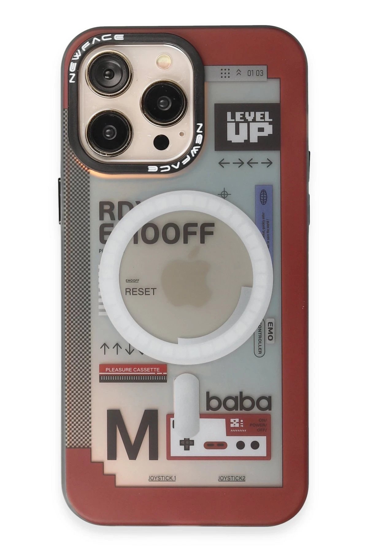 Newface iPhone 13 Pro Max Kılıf Venüs Magneticsafe Desenli Kapak - Venüs - 11