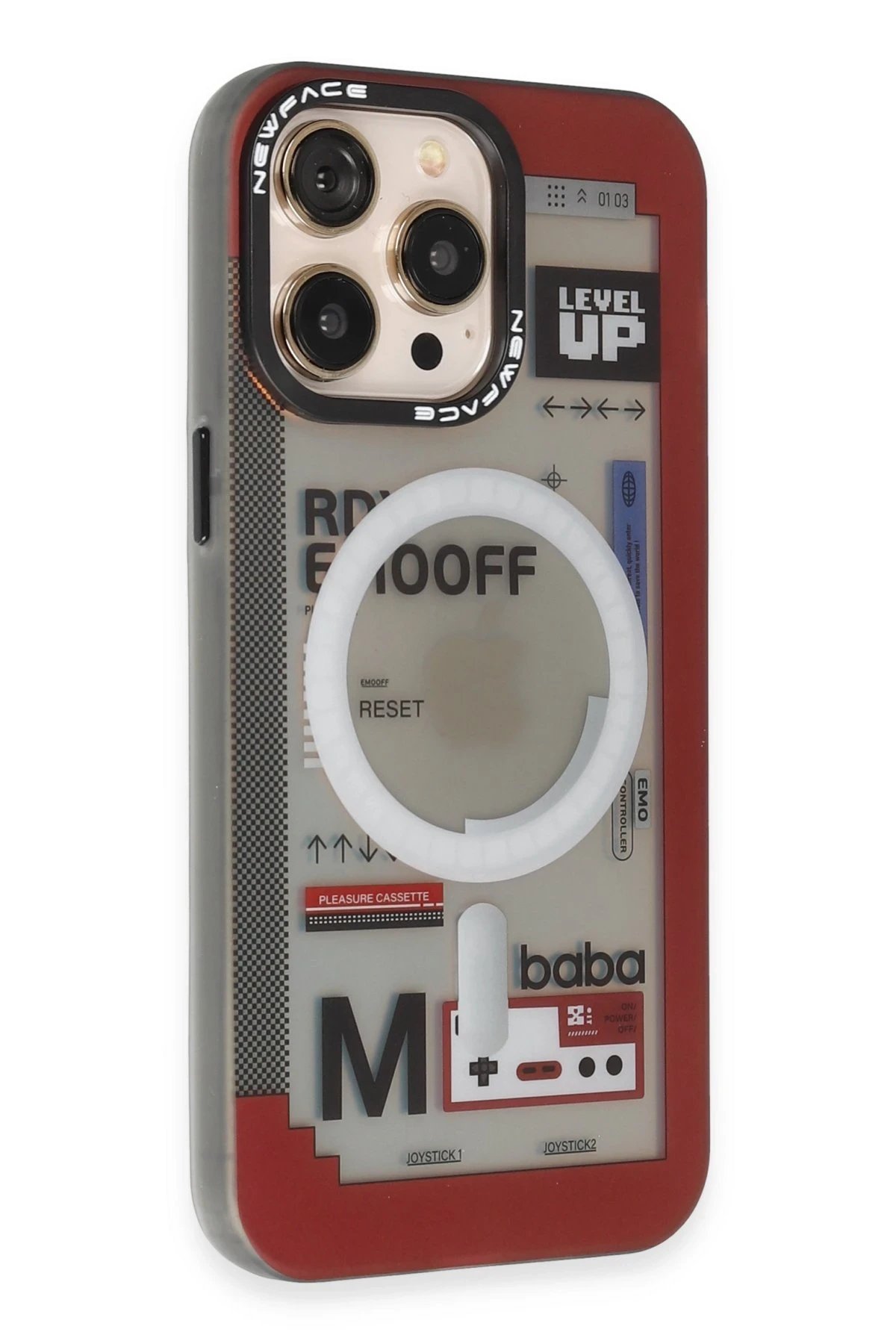 Newface iPhone 13 Pro Max Kılıf Venüs Magneticsafe Desenli Kapak - Venüs - 11