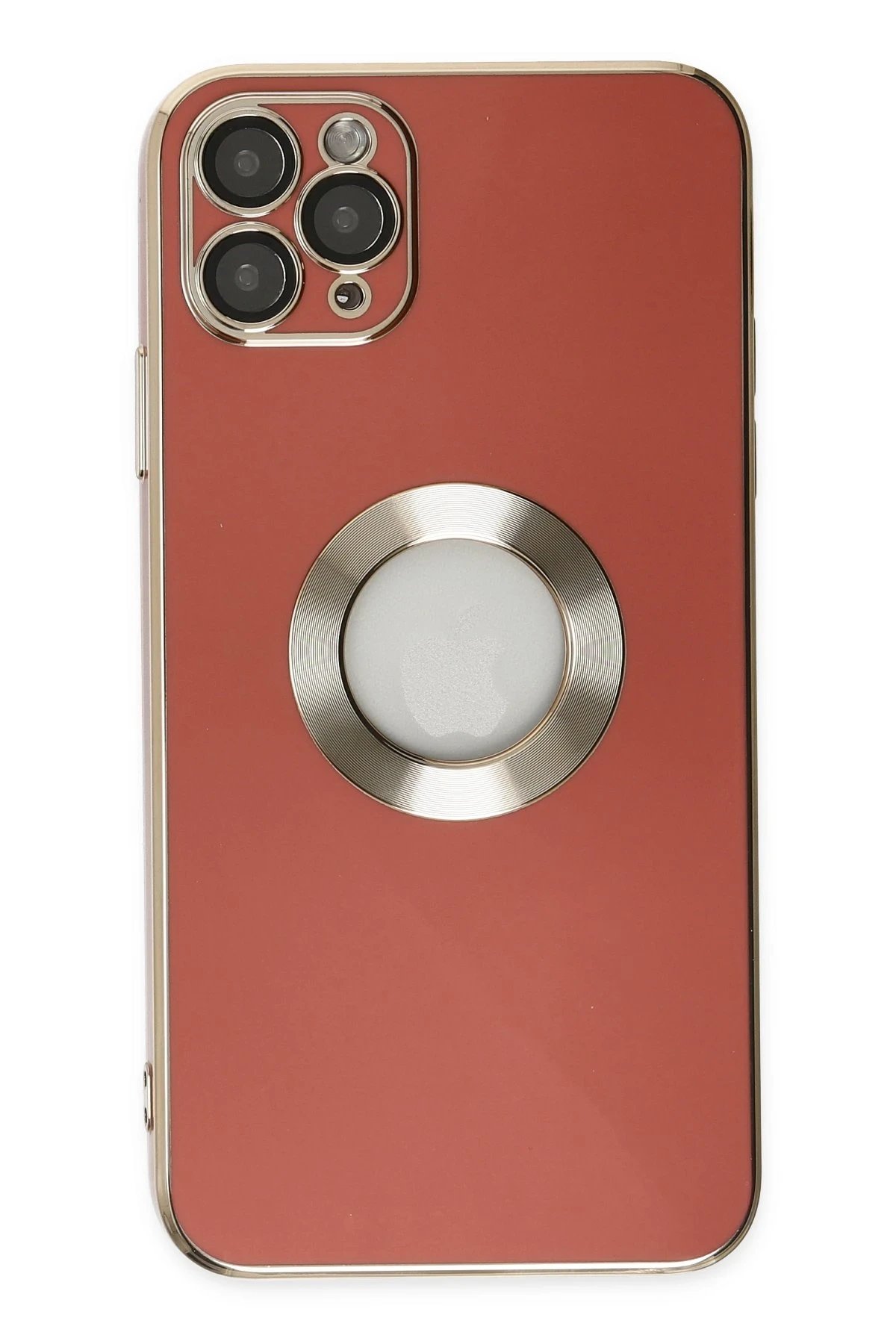 Newface iPhone 11 Pro Max Kılıf Store Silikon - Kırmızı