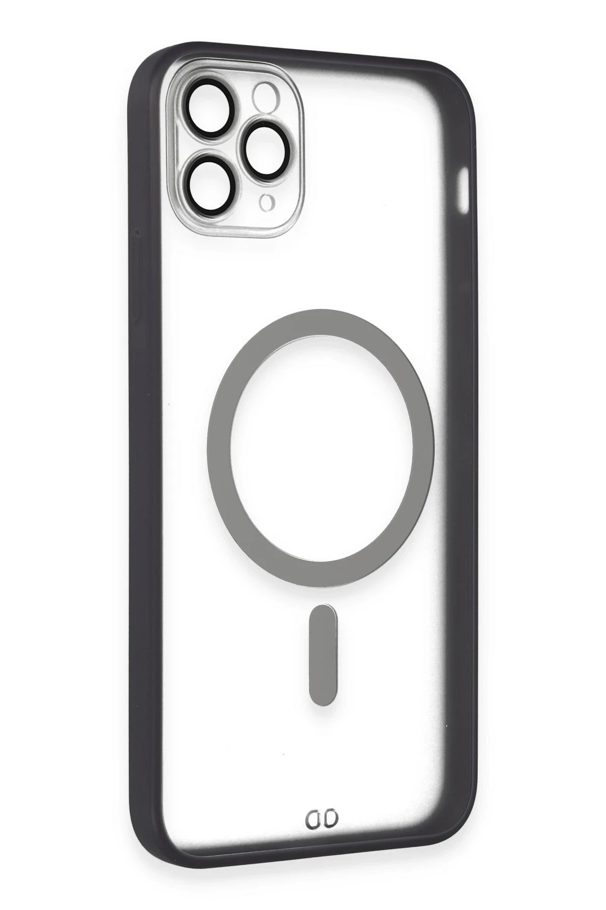 Newface iPhone 11 Pro Max Kılıf Grand Magneticsafe Kapak - Siyah