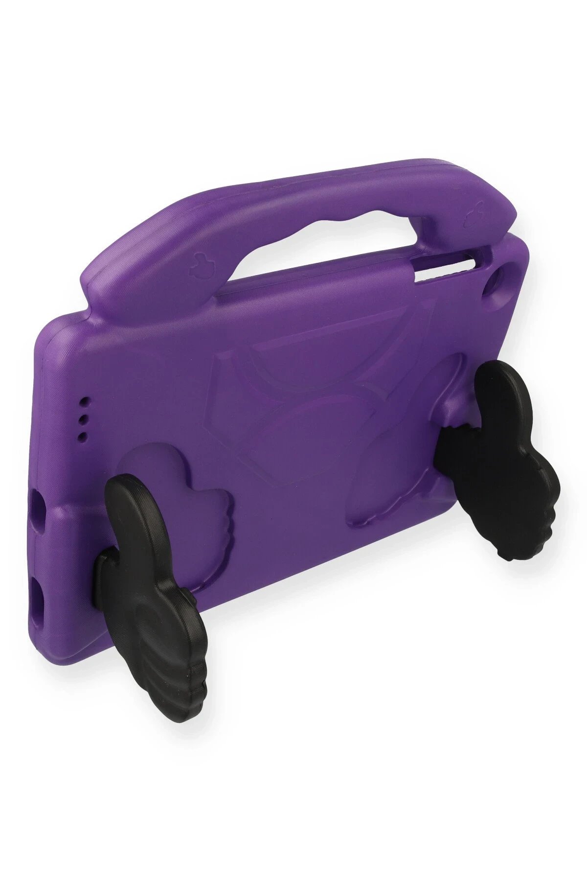 Newface Lenovo Tab M10 TB328FU Kılıf Like Stantlı Tablet Silikon - Mor