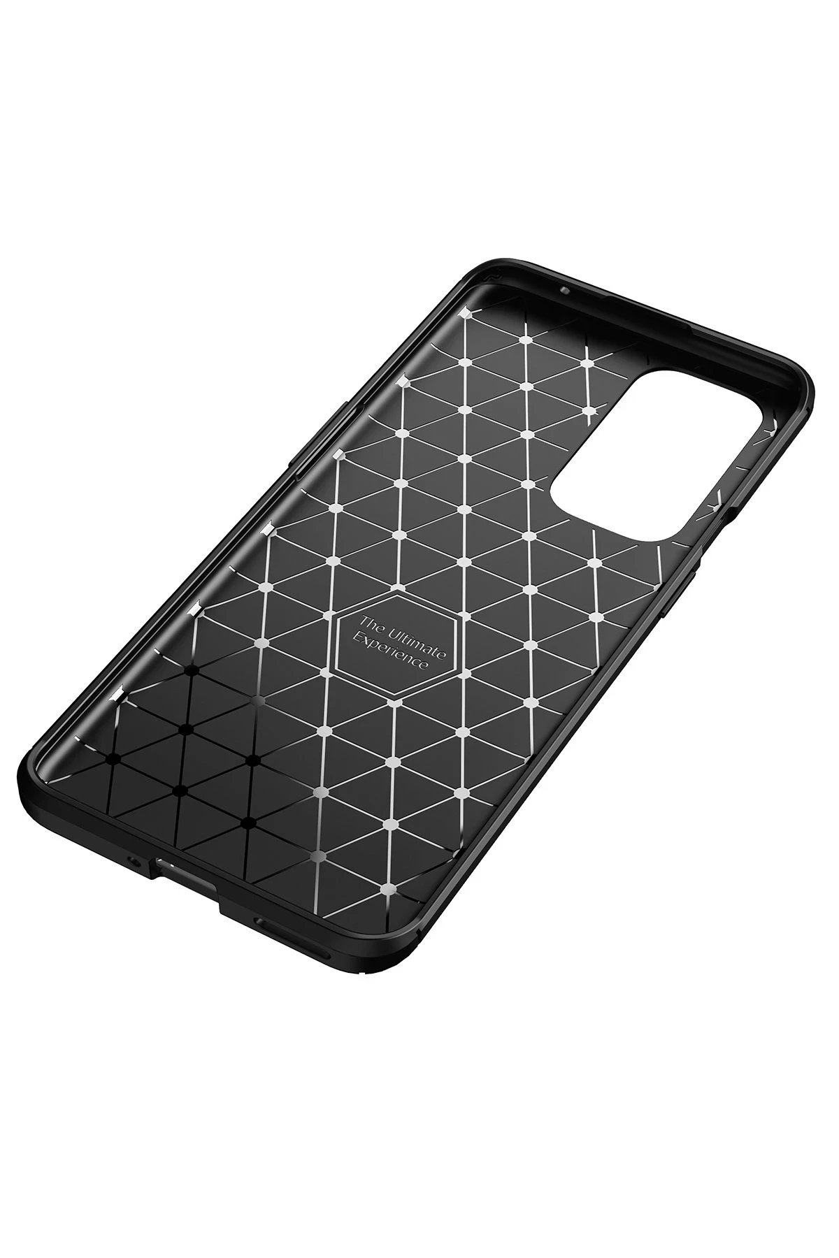 Newface One Plus 9 Pro Kılıf Auto Focus Karbon Kapak - Siyah