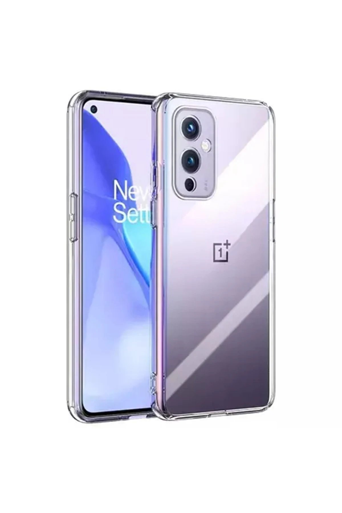 Newface One Plus 9 Kılıf Lüx Şeffaf Silikon