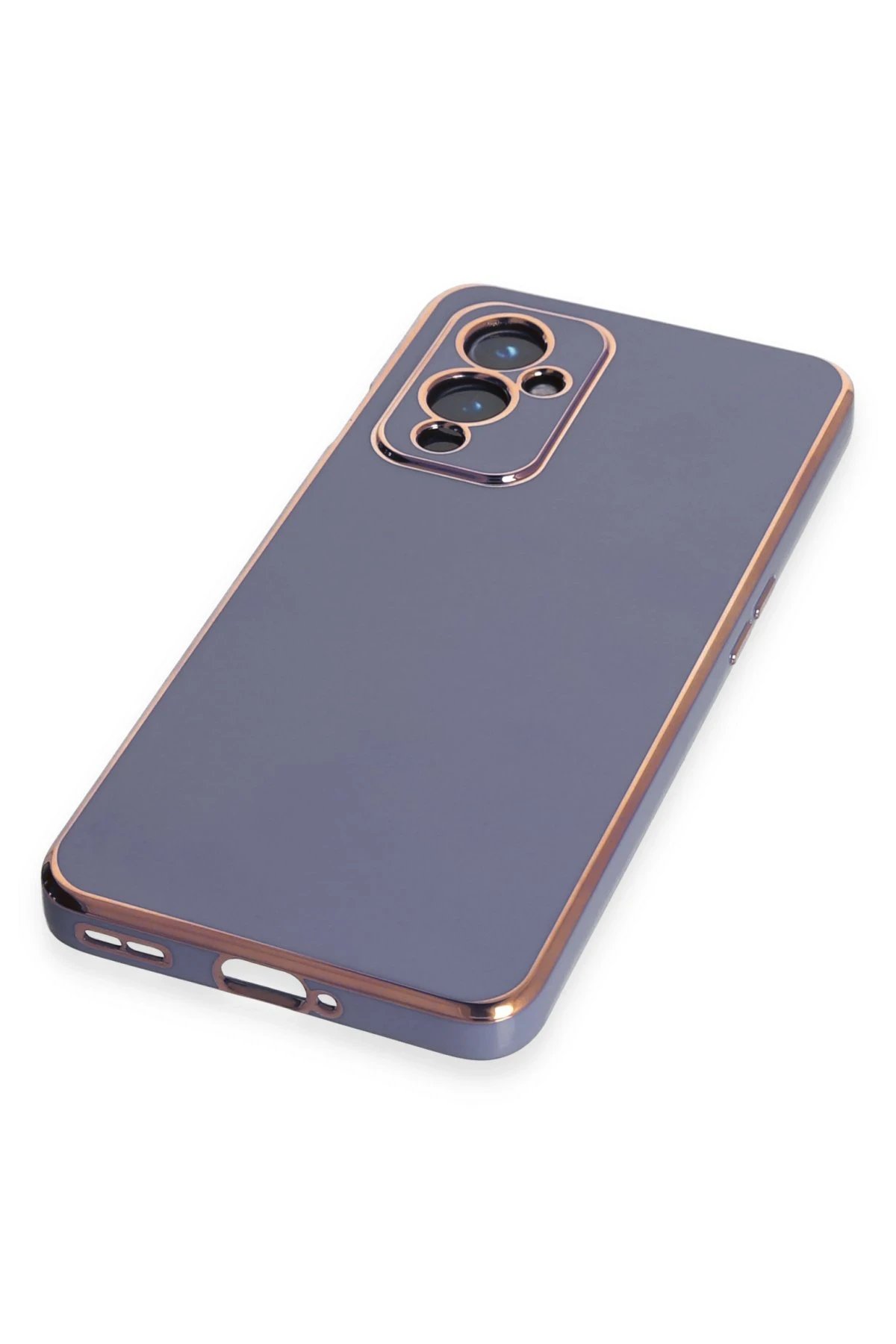 Newface One Plus 9 Kılıf Volet Silikon - Mavi