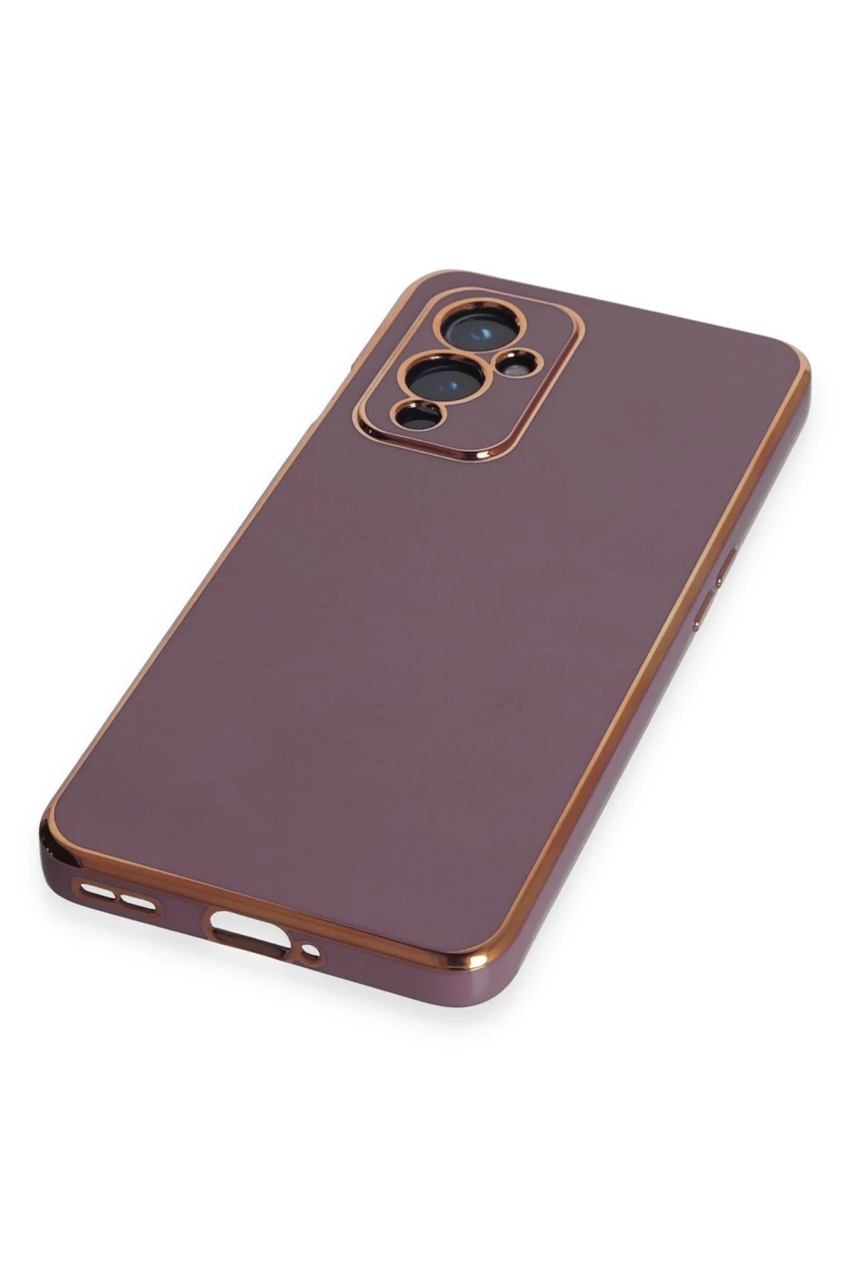 Newface One Plus 9 Kılıf Volet Silikon - Mor