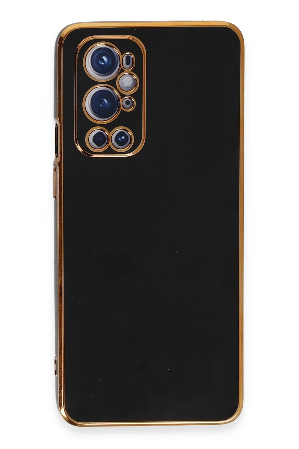 Newface One Plus 9 Pro Kılıf Volet Silikon - Siyah