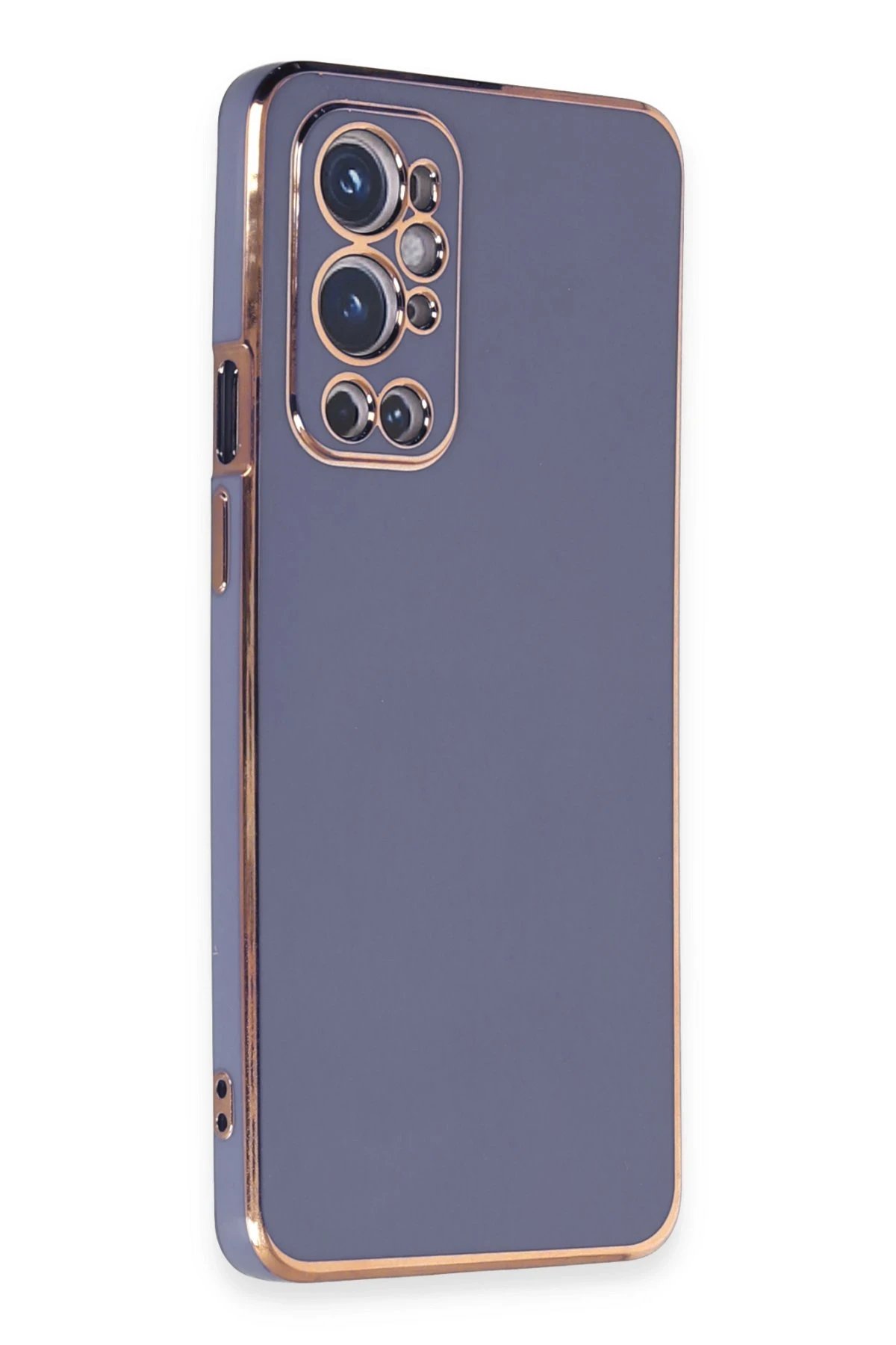 Newface One Plus 9 Pro Kılıf Volet Silikon - Mavi