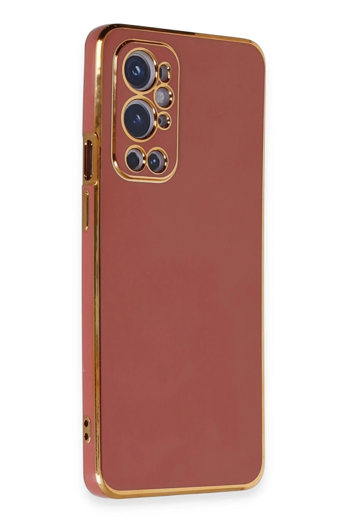 Newface One Plus 9 Pro Kılıf Volet Silikon - Kırmızı