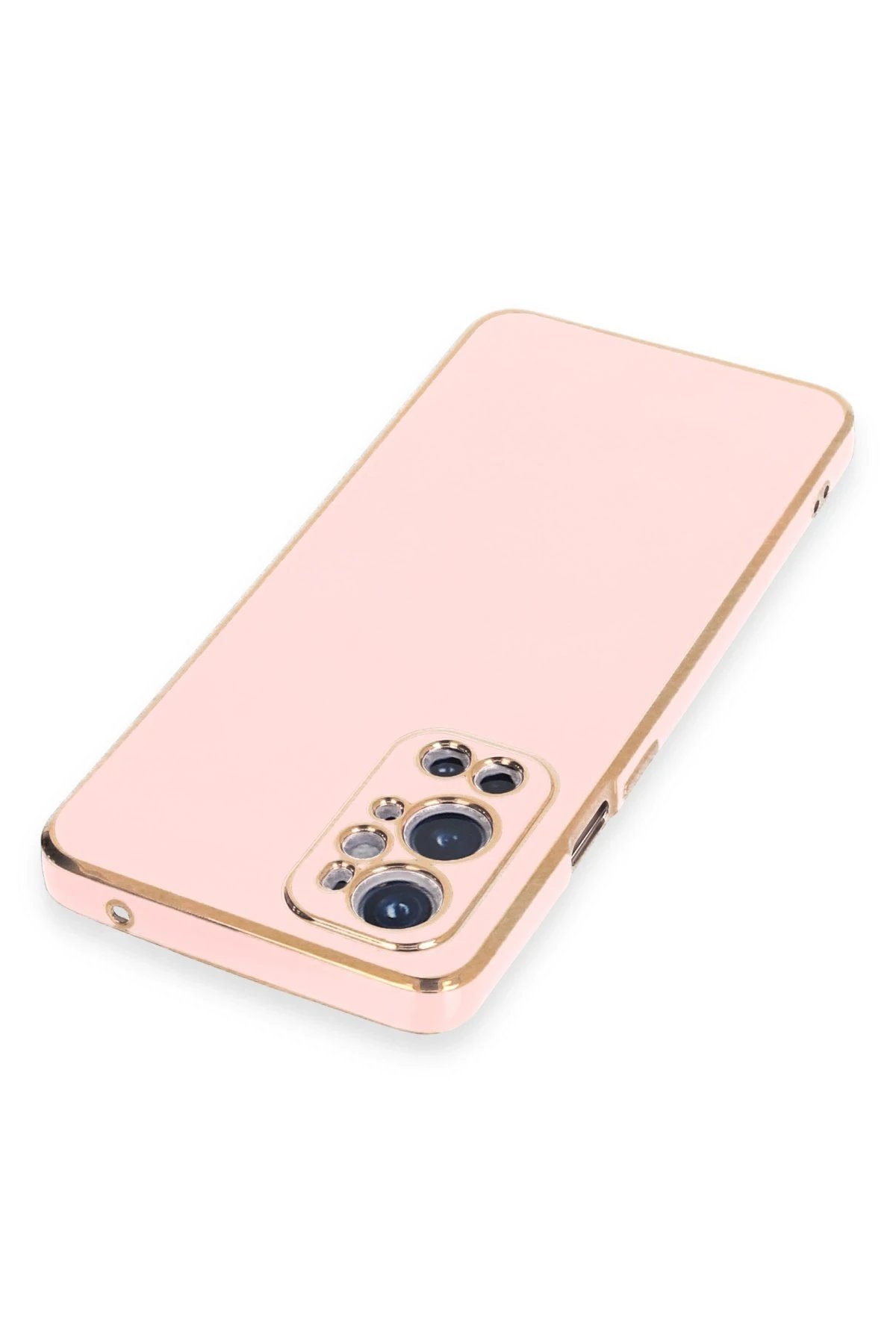 Newface One Plus 9 Pro Kılıf Volet Silikon - Pembe