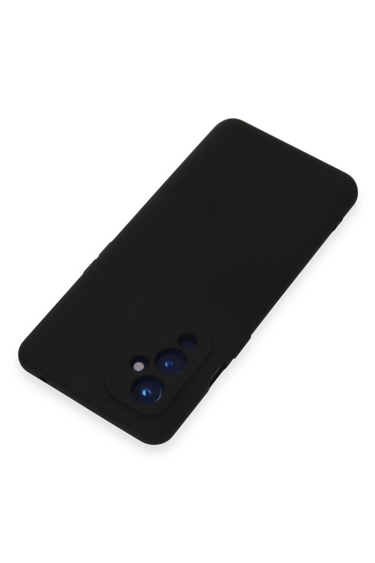 Newface One Plus 9 Kılıf Nano içi Kadife Silikon - Siyah